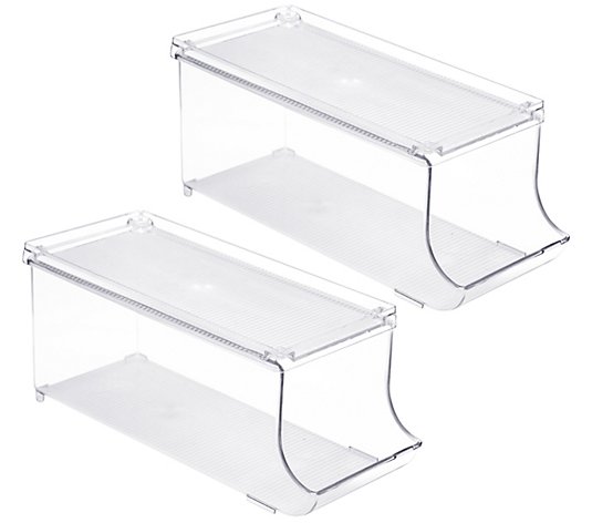 Sorbus 9-Can Holder With Lid 9 - Set of 2