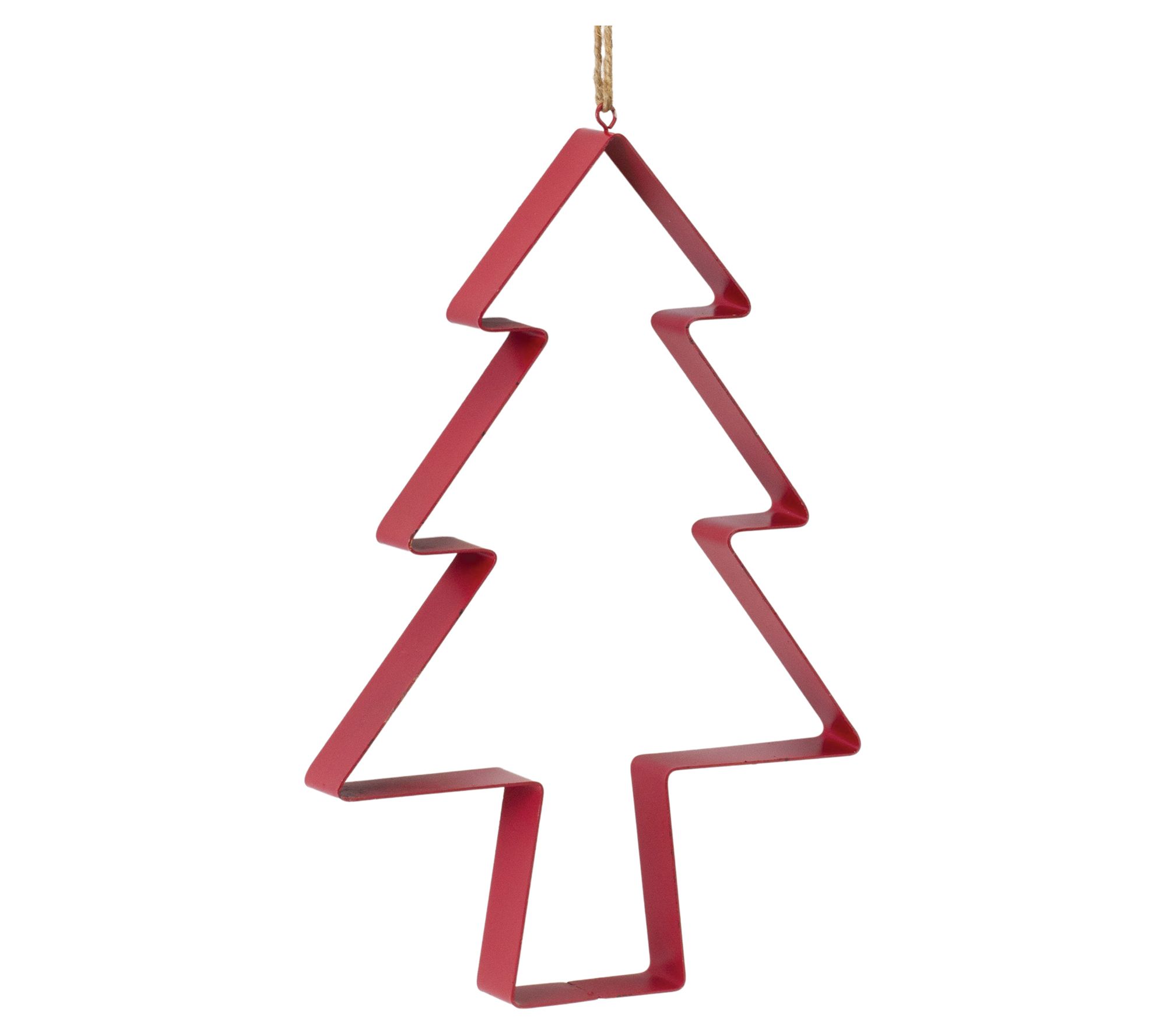 Melrose Pine Tree Cookie Cutter Ornament (Set of 4)