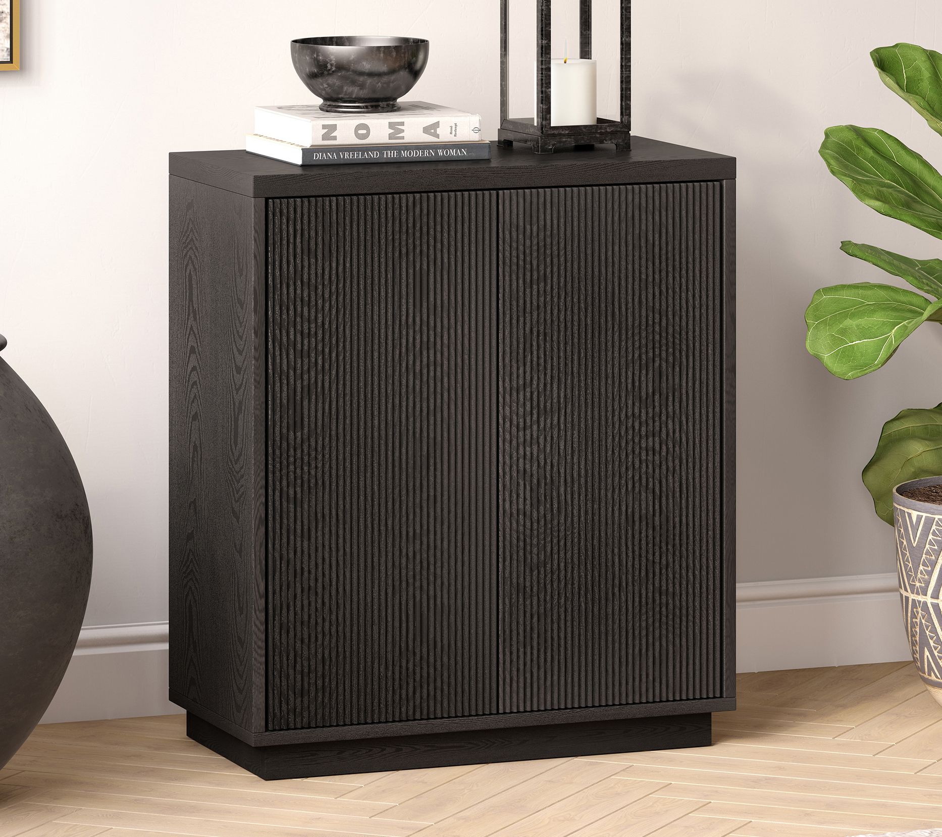 Hudson&Canal Al ston 28" Wide R ectangular Acce nt Cabinet