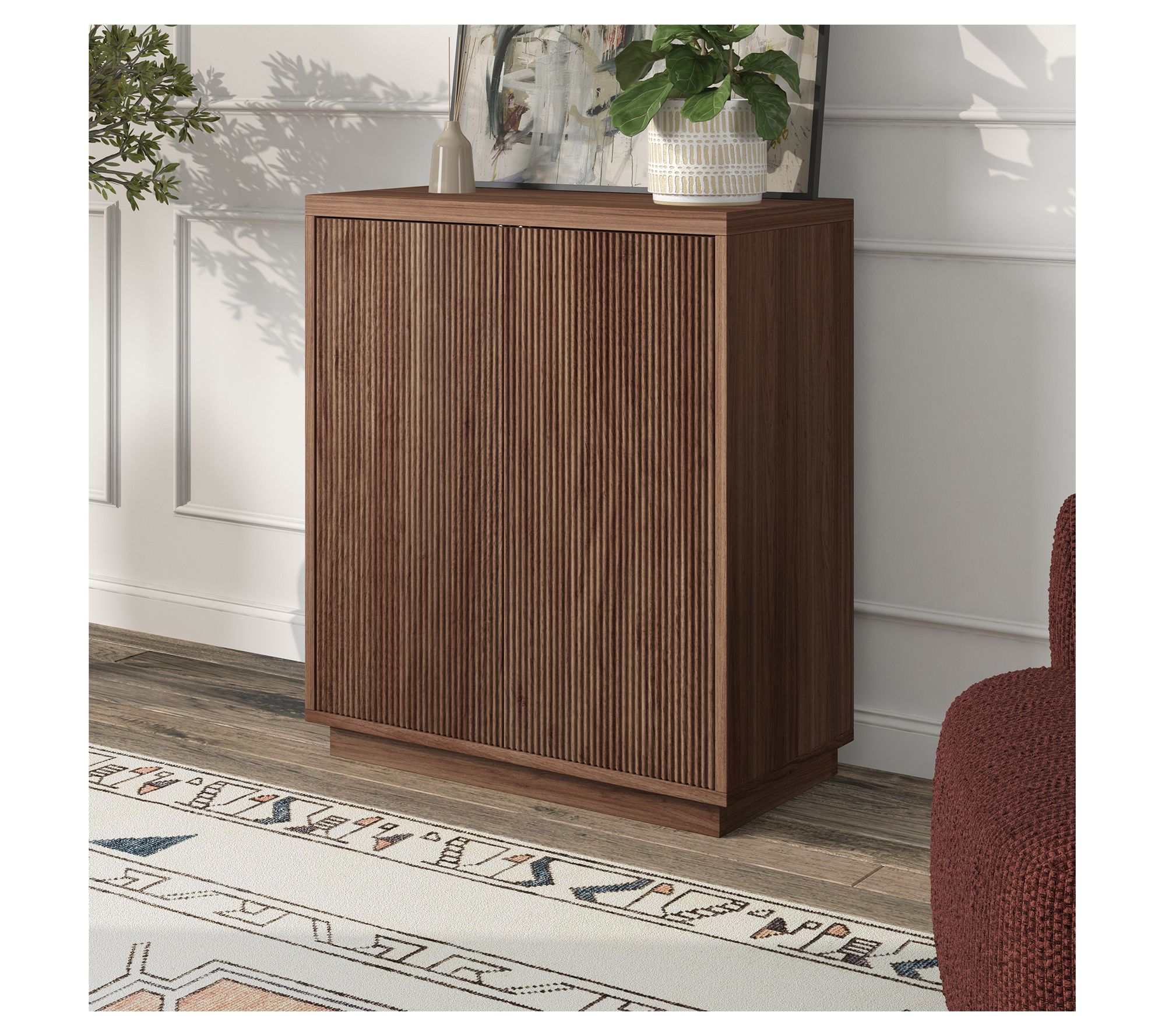 Hudson&Canal Al ston 28" Wide R ectangular Acce nt Cabinet