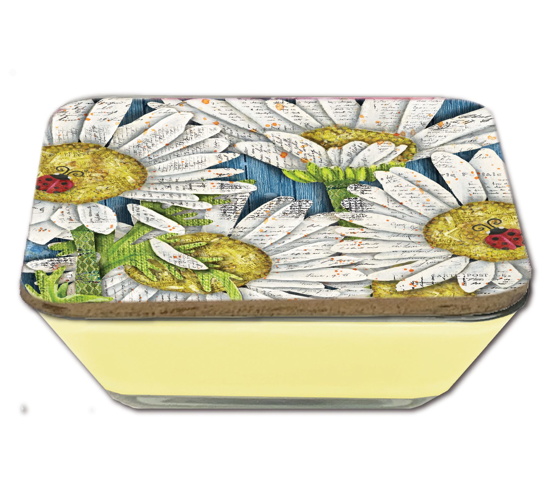 Courtside Market Bloom Daisies II Soy Wax Candle & Artboard