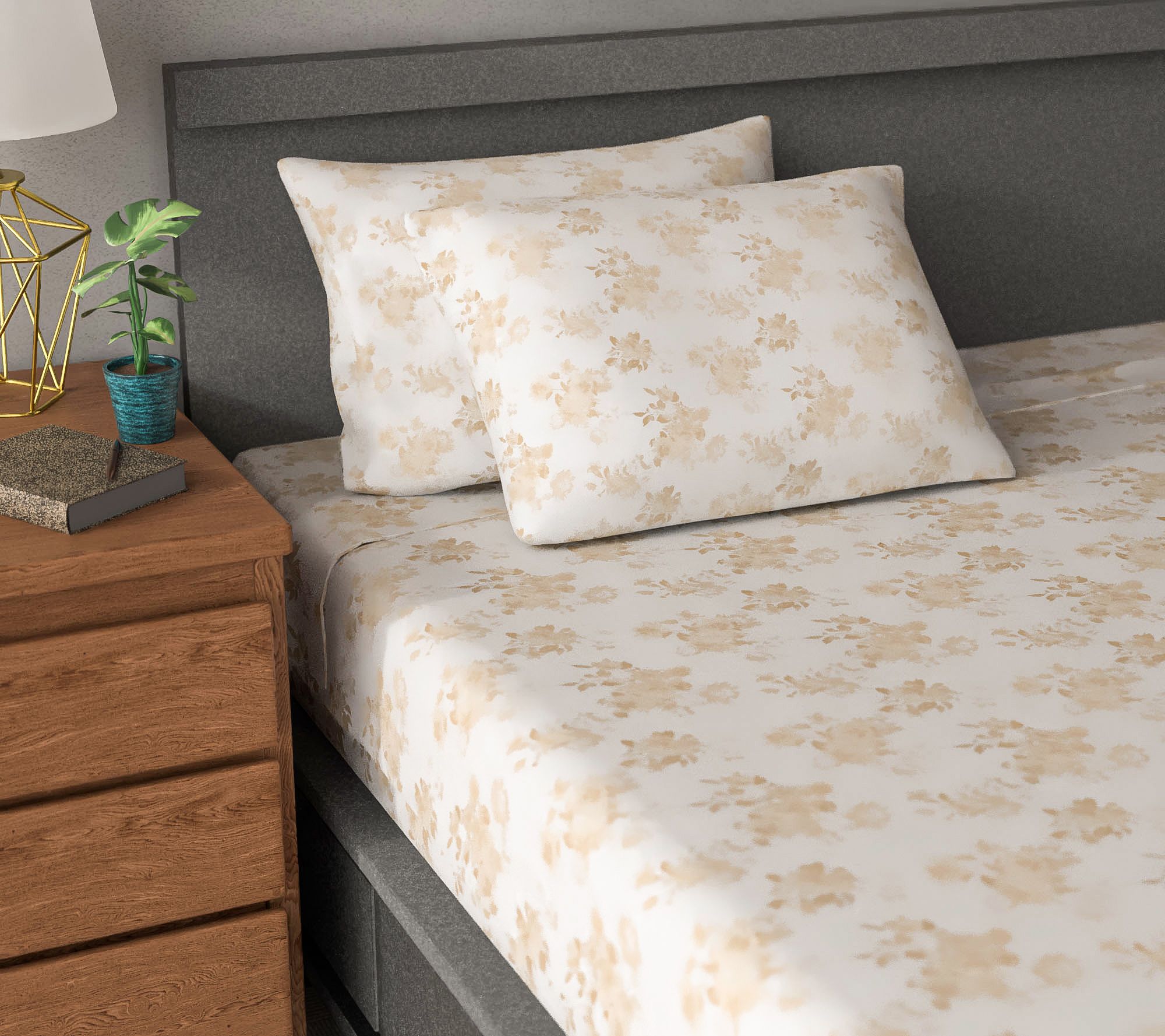 Northern Nights 400TC Cotton Sateen Collagen Sheet Set - Full