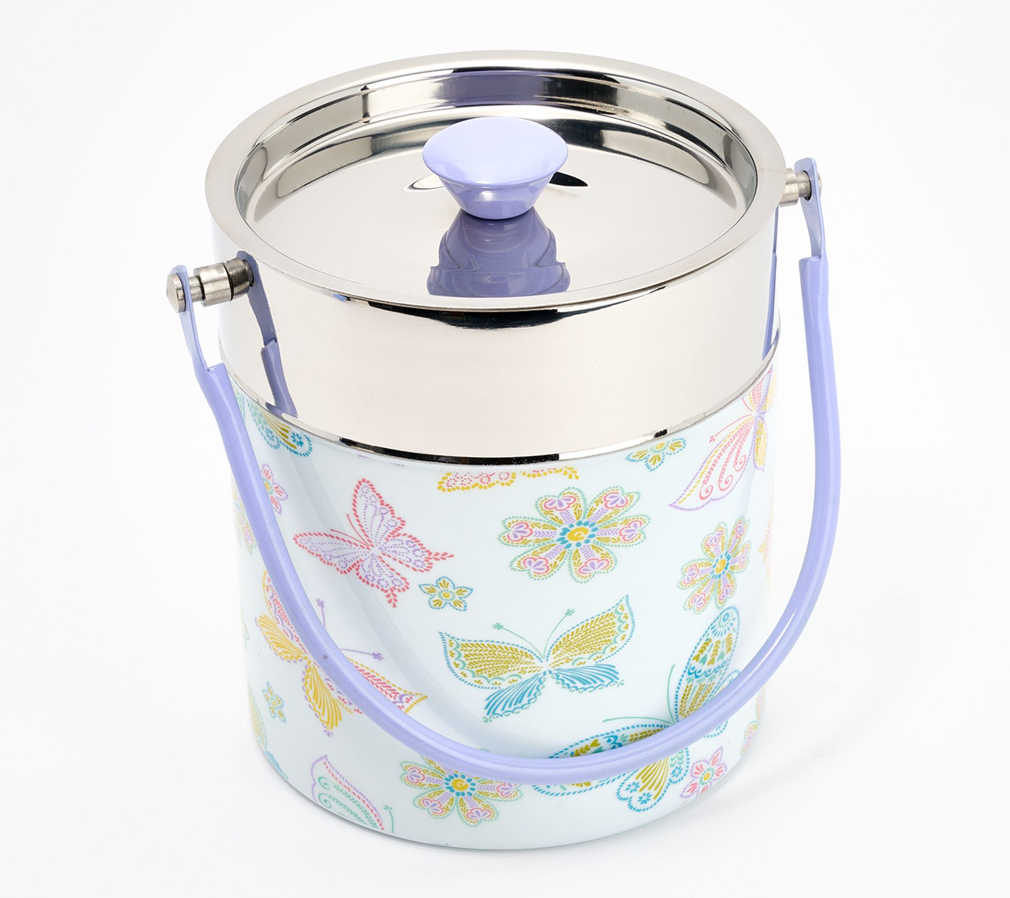 "As Is" Temp- tations 3-Quart Double-Walled Stainless Steel Ice Bucket