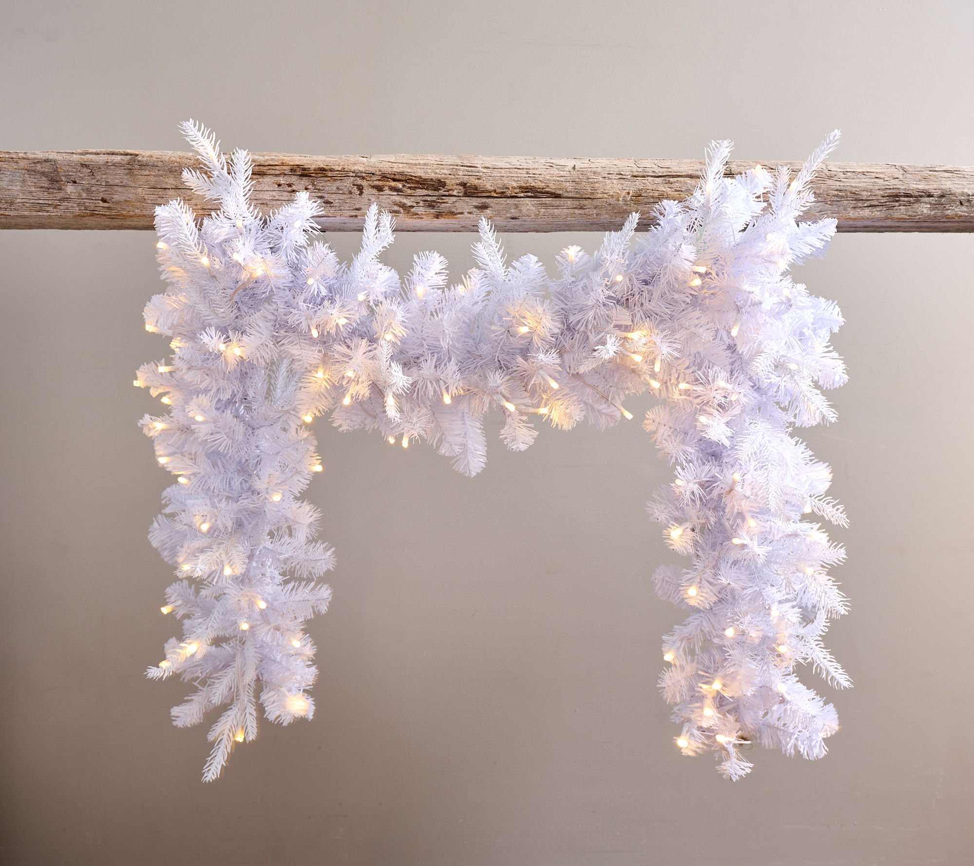 &#34;As Is&#34; Bethlehem Light 6&#39; Garland with 4-in-1 Micro LEDs