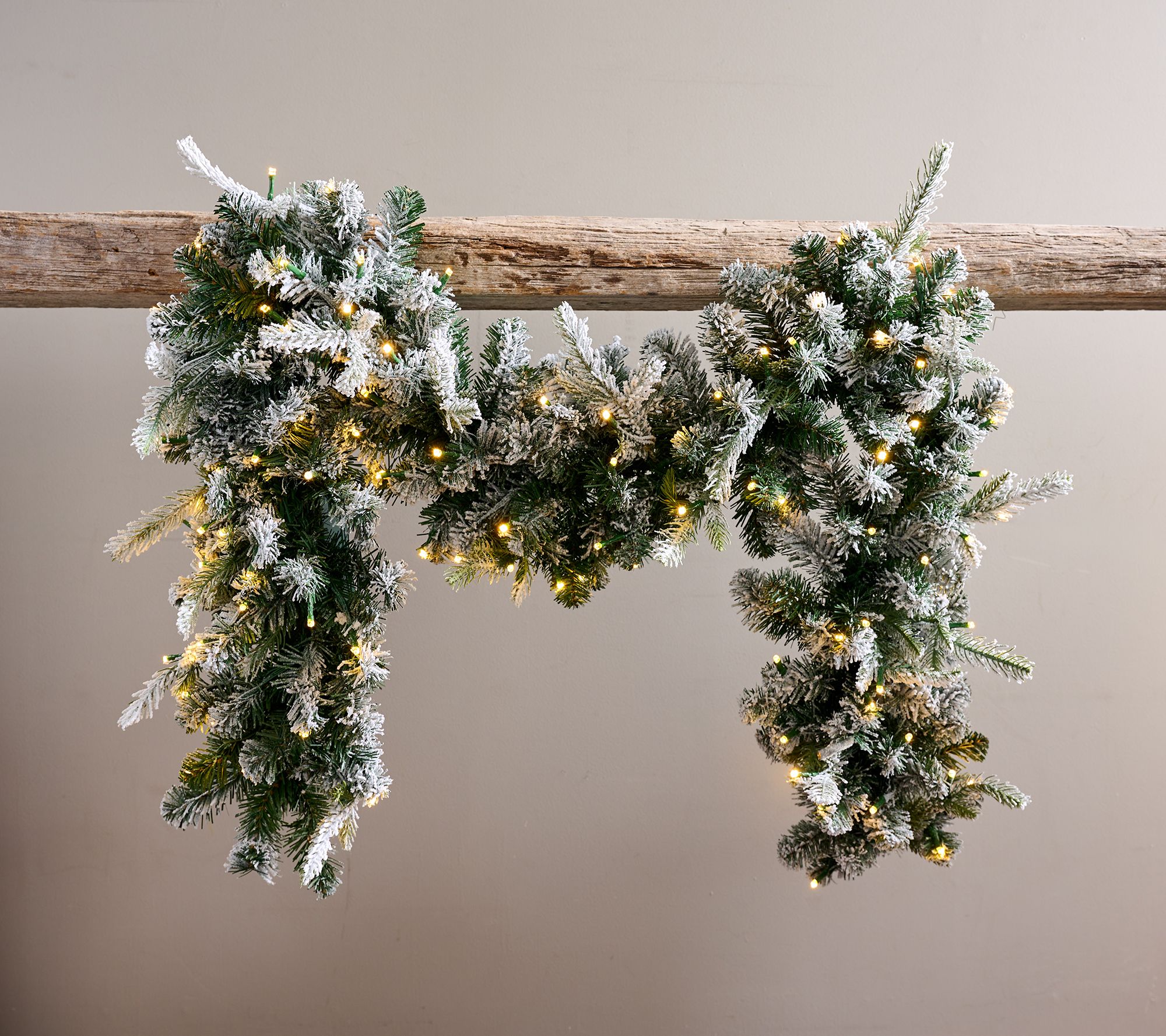 "As Is" Bethlehem Light 6' Garland with 4-in-1 Micro LEDs