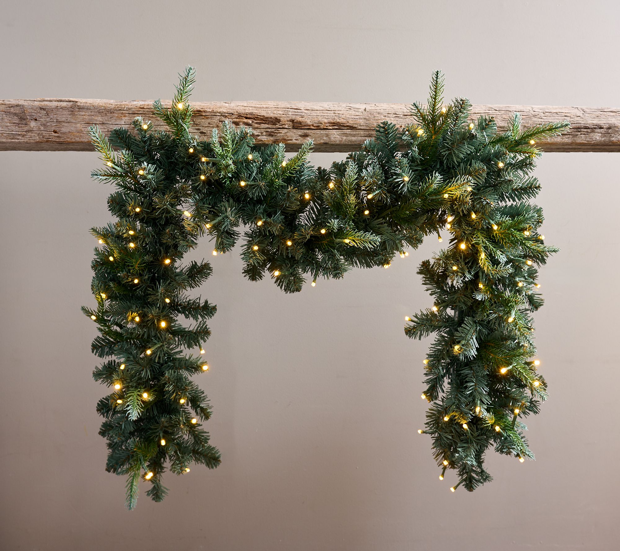 "As Is" Bethlehem Light 6' Garland with 4-in-1 Micro LEDs
