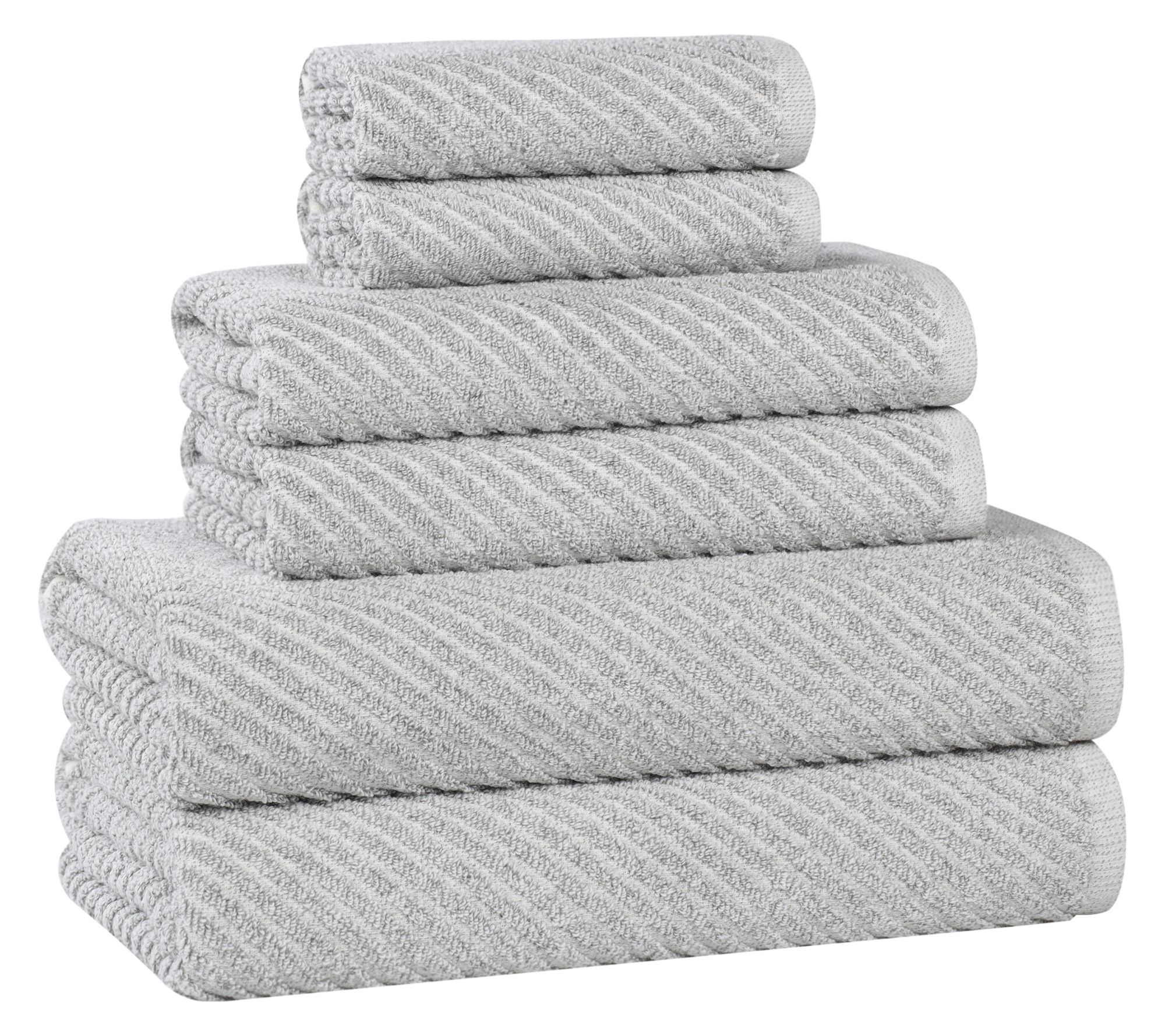 Superior Amelia Cotton Blend 6 Piece Towel Set