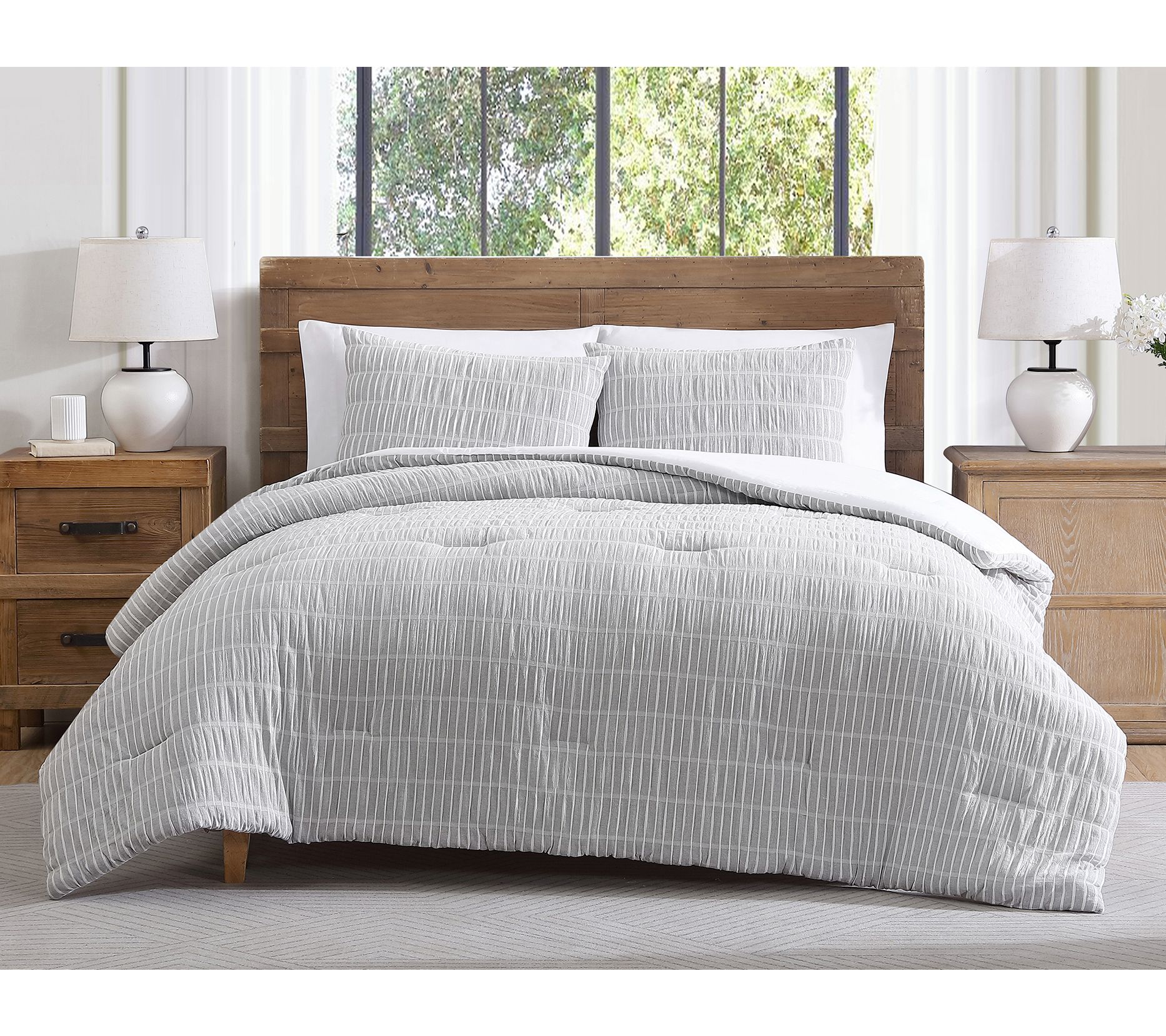 Tahari Home Ivy Cotton Comforter Set, King