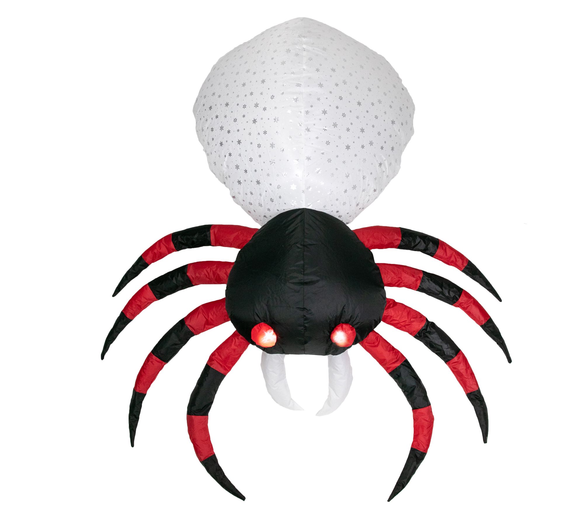 Northlight LED Inflatable Spider Yard Halloween Decor 4'