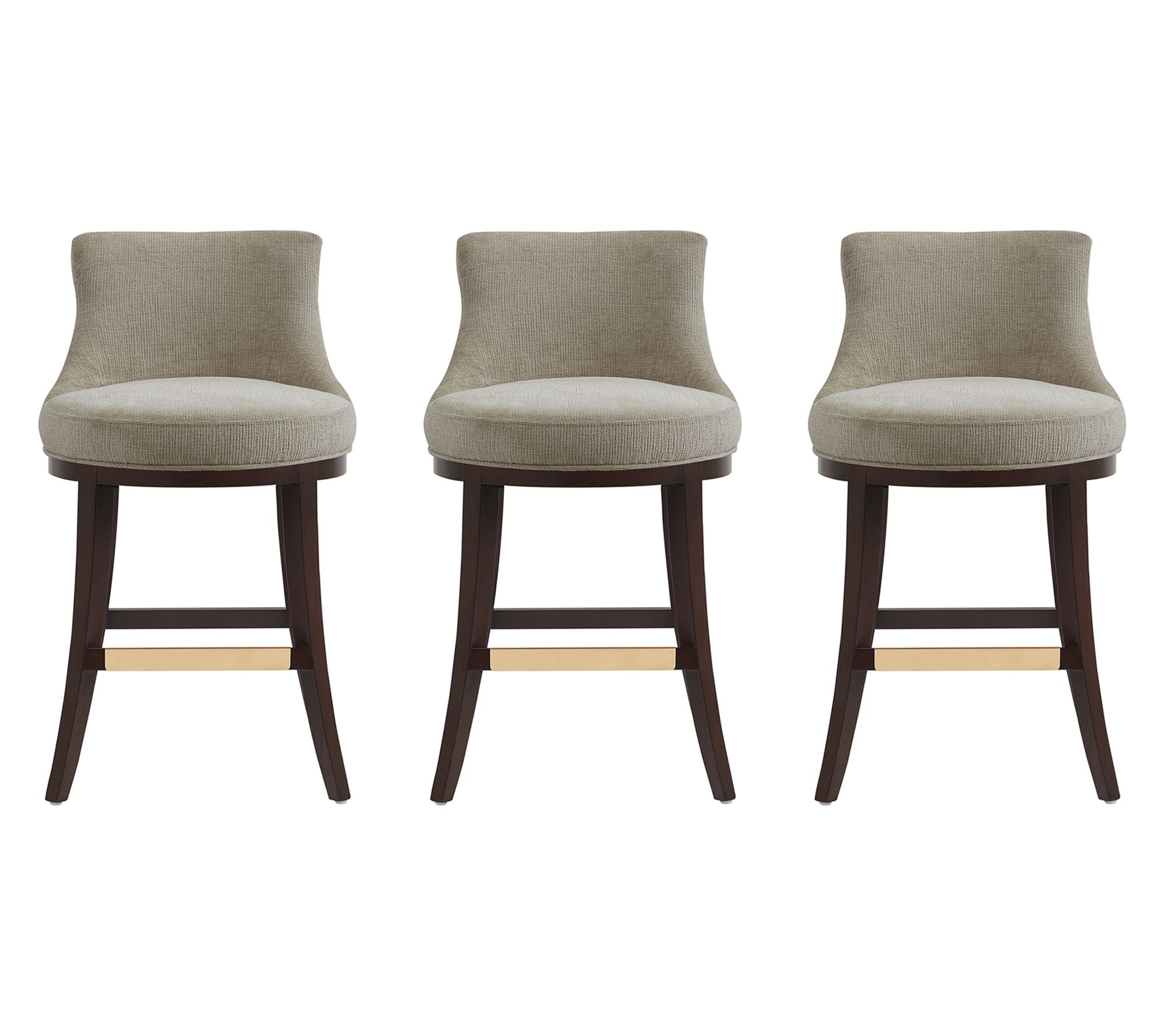 Manhattan Comfort Lucia Counter Stool - Set of