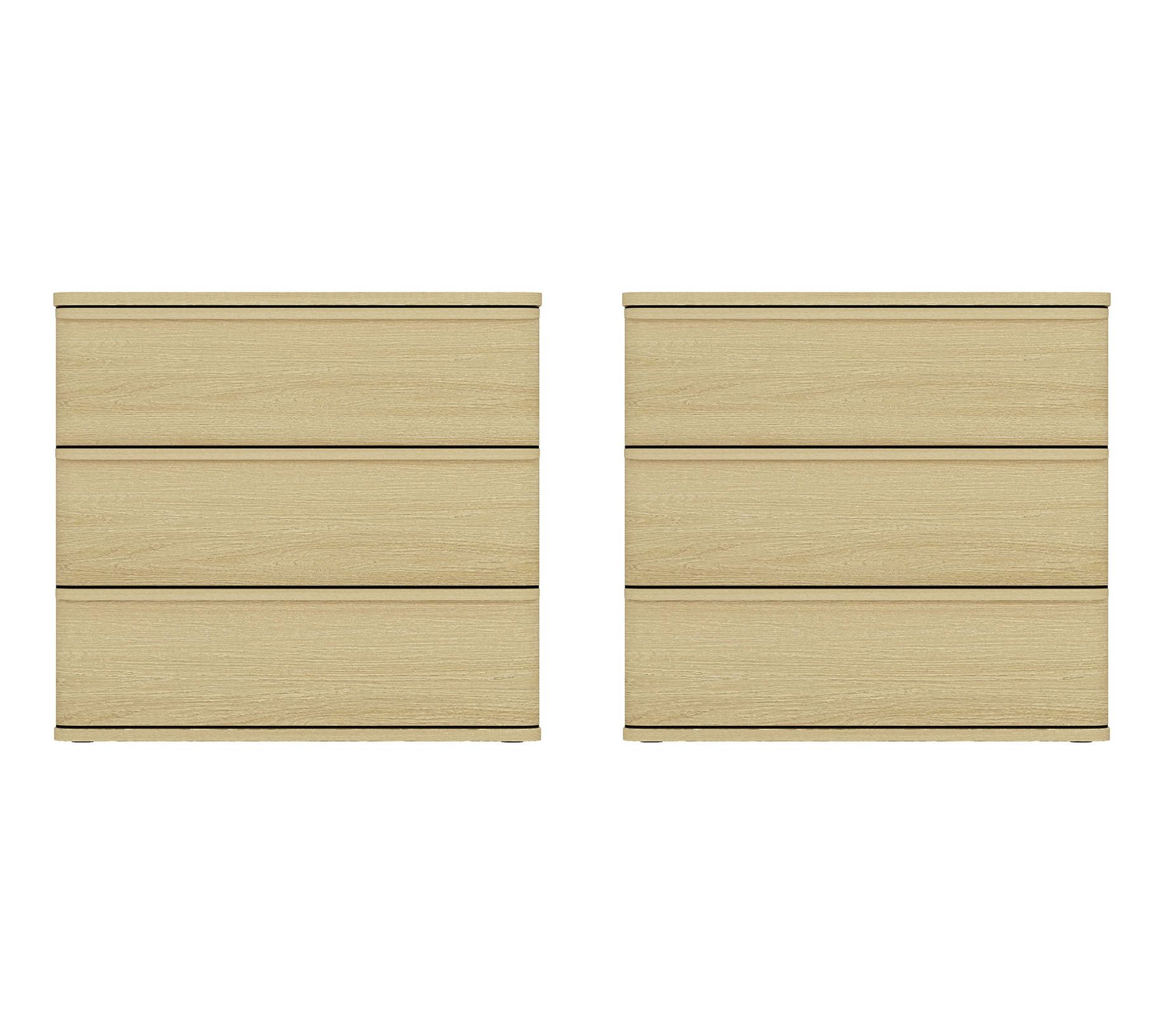 Manhattan Comfort Molly Nightstand - Set of 2