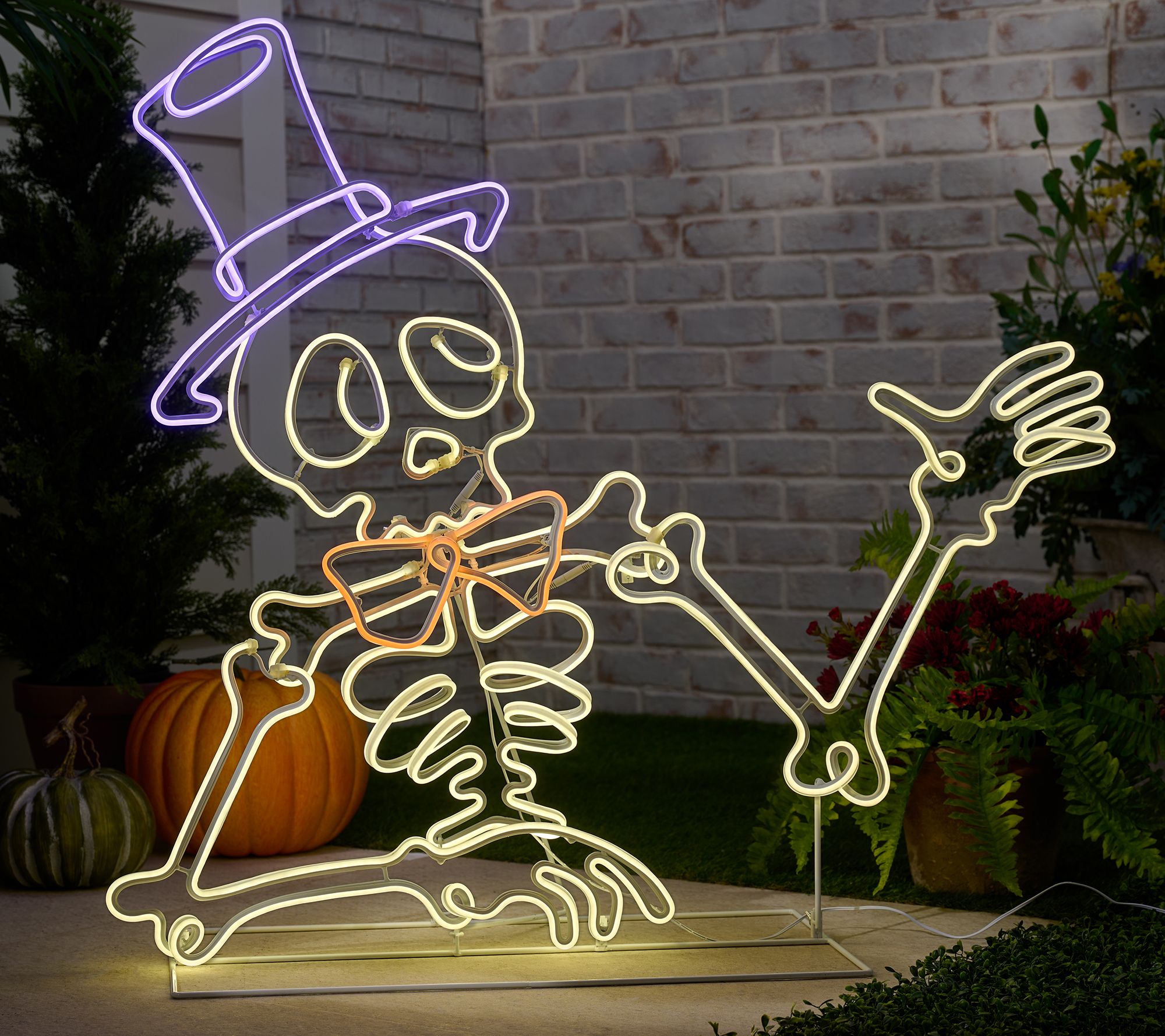 "As Is" Hay & Harvest Oversize 3D Neon Outdoor Halloween Icons