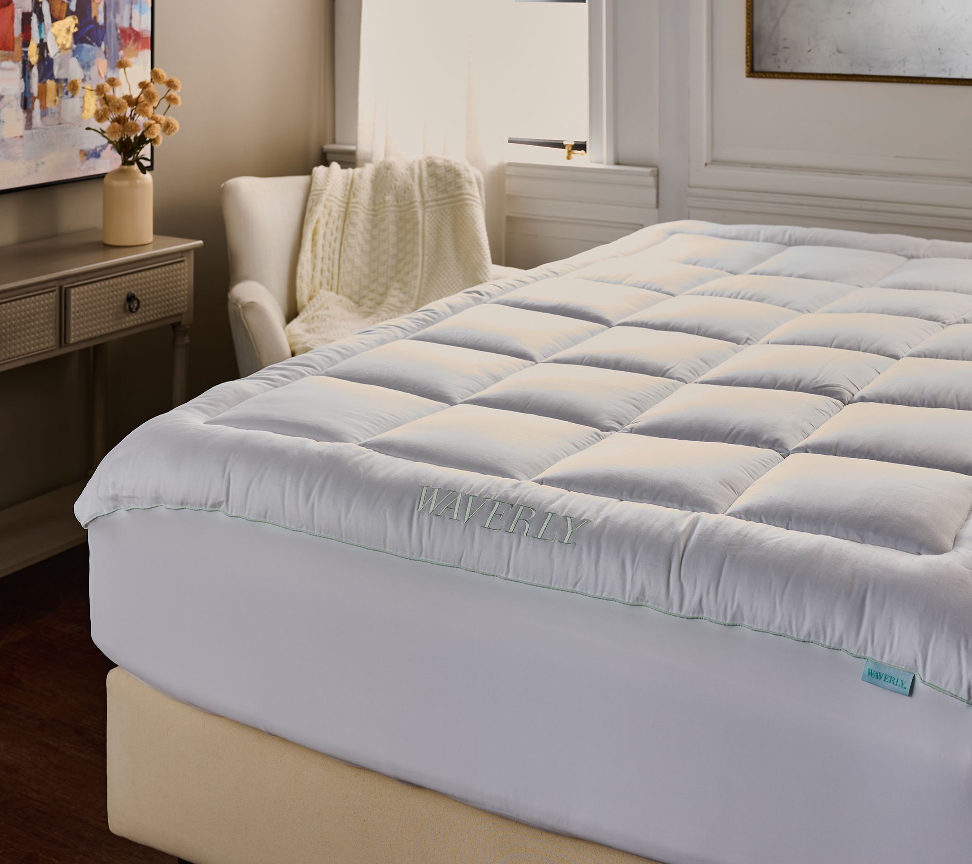 "As Is" Waverly Down Alt Dual Performance Mattress Pad- Twin