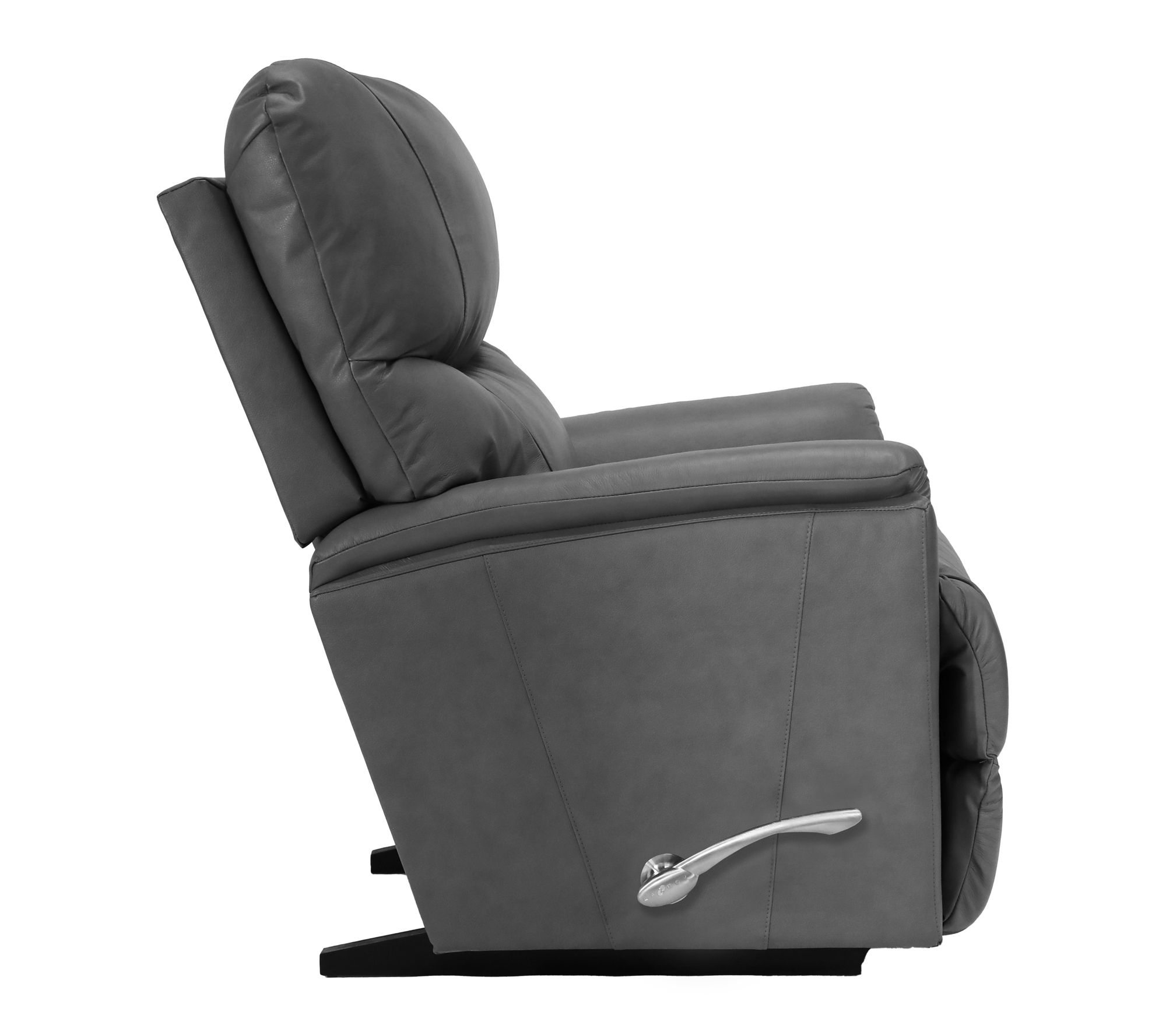 La-Z-Boy Trouper Leather Manual Rocking Recliner - QVC.com