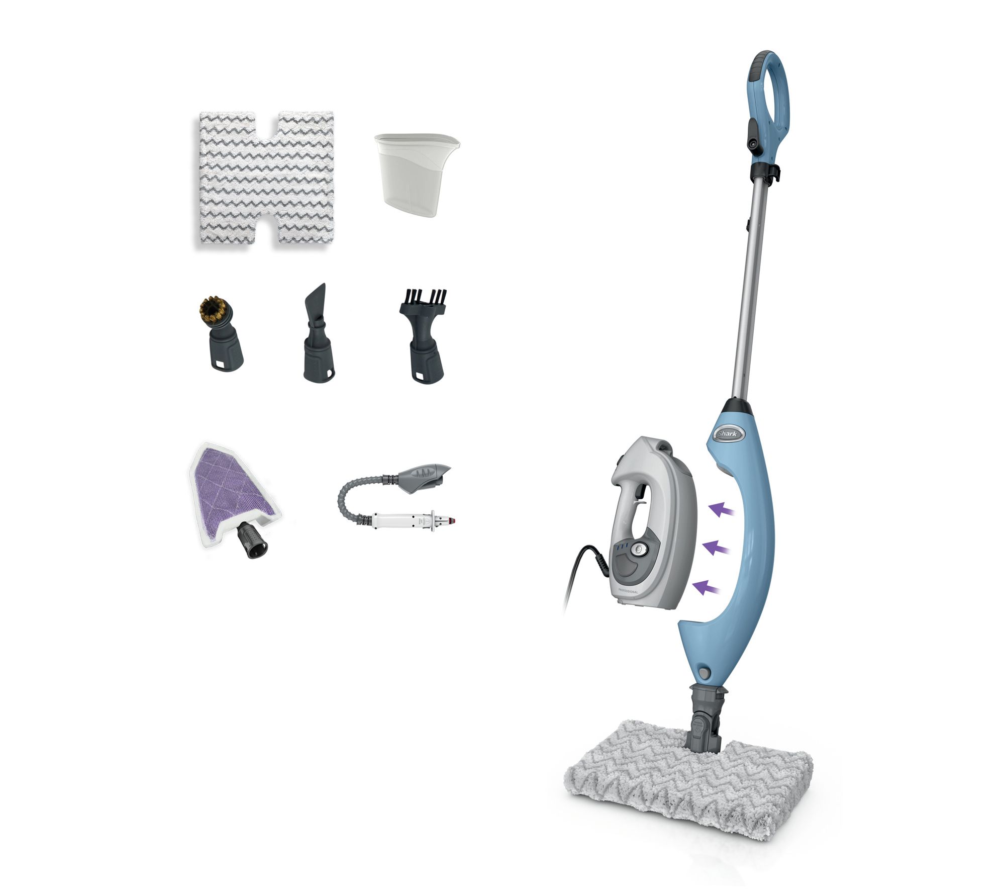 Shark Lift-Away 5-in-1 Steam Mop with Detachable Steamer