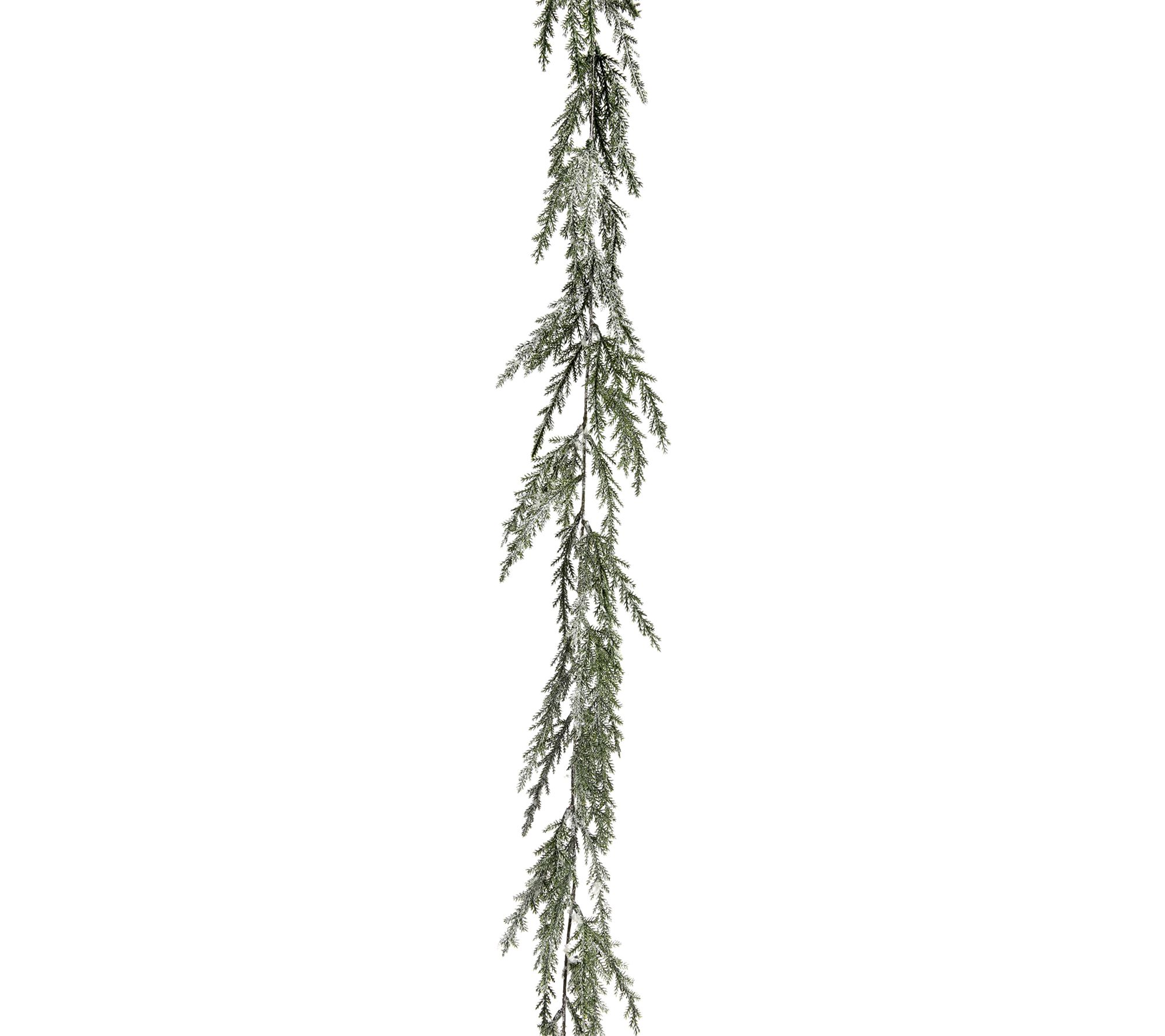 6' Frosted Prickly Juniper Garland by Valerie
