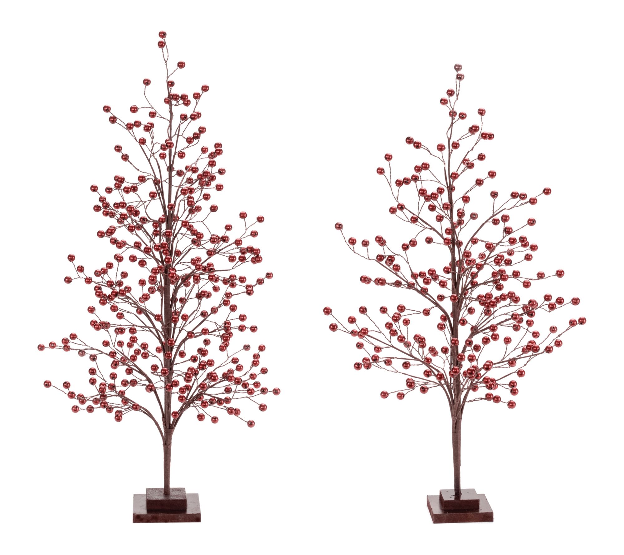 Melrose Berry Twig Tree (Set of 2)