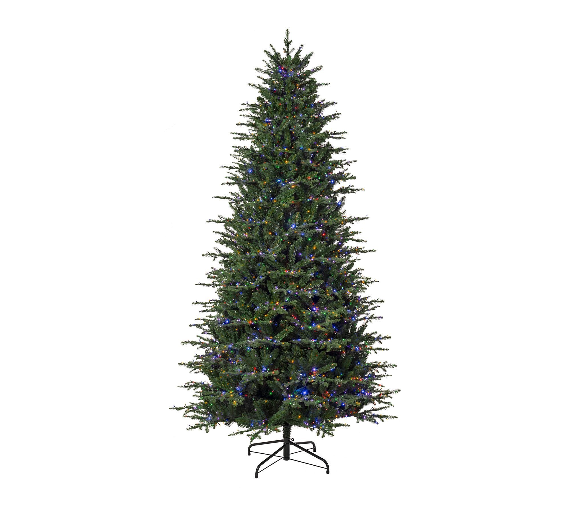 Glitzhome 9ft Pre-Lit Full Fir Artificial Christmas Tree