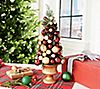 Simply Stunning 17" Topiary Tree with Ornaments by Janine Graff