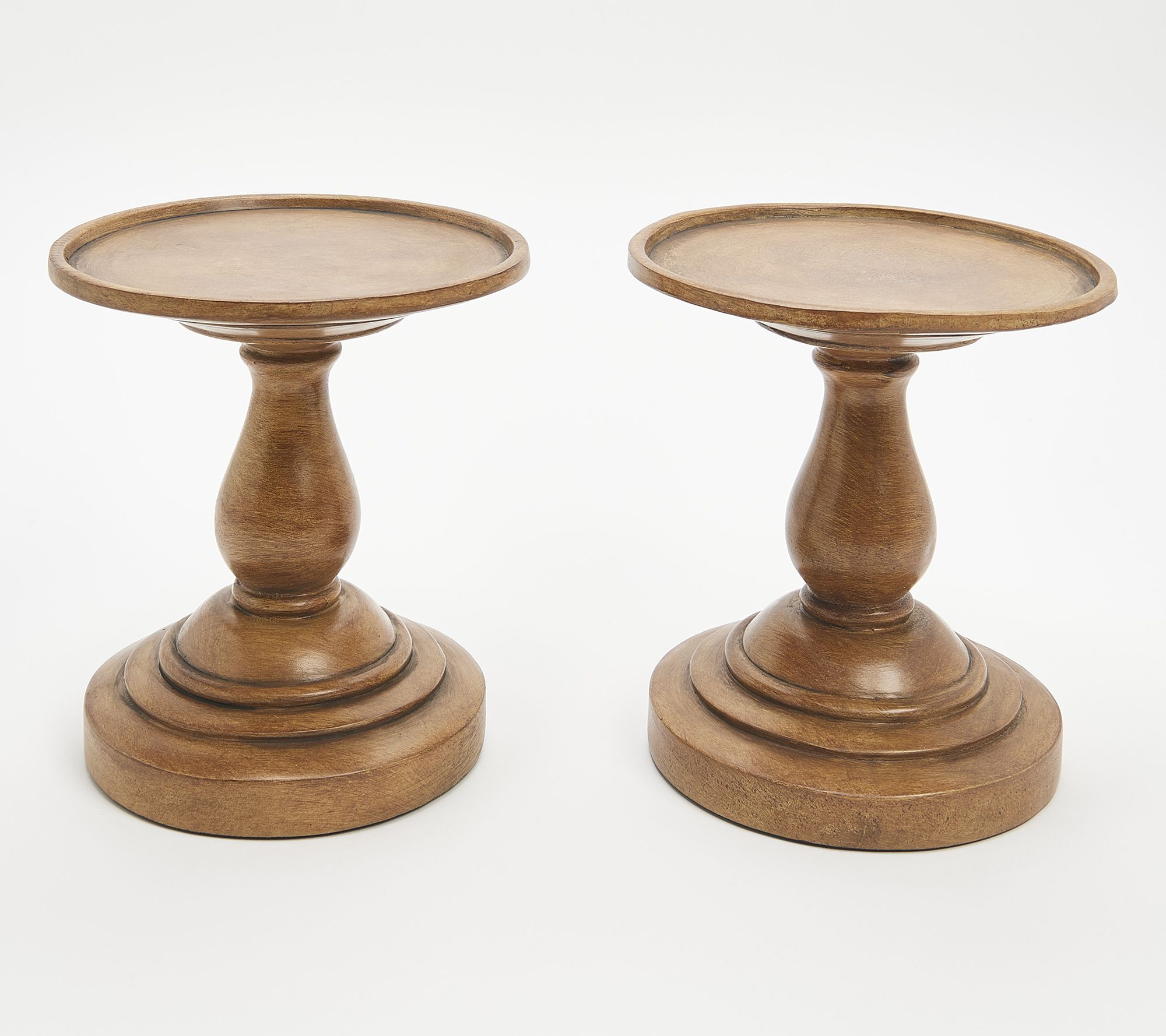 "As Is" Set of 2 7" Pedestal Lifts by Valerie