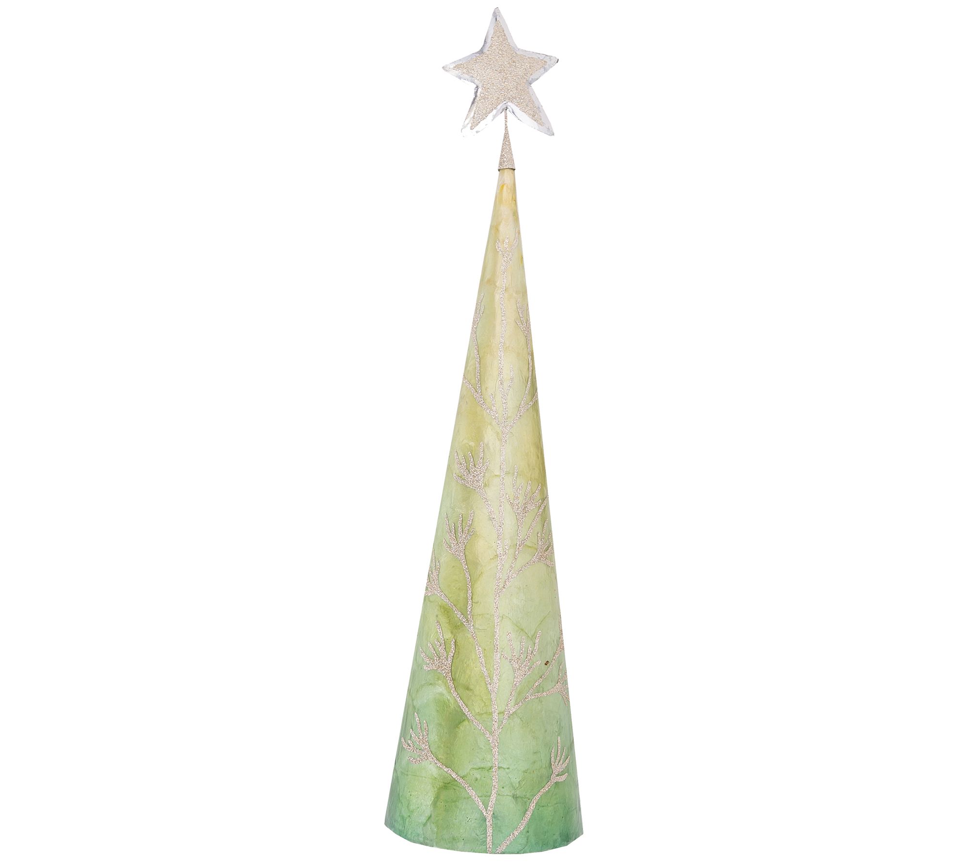 Gallerie II Silver Leaf Coastal Tree Figure