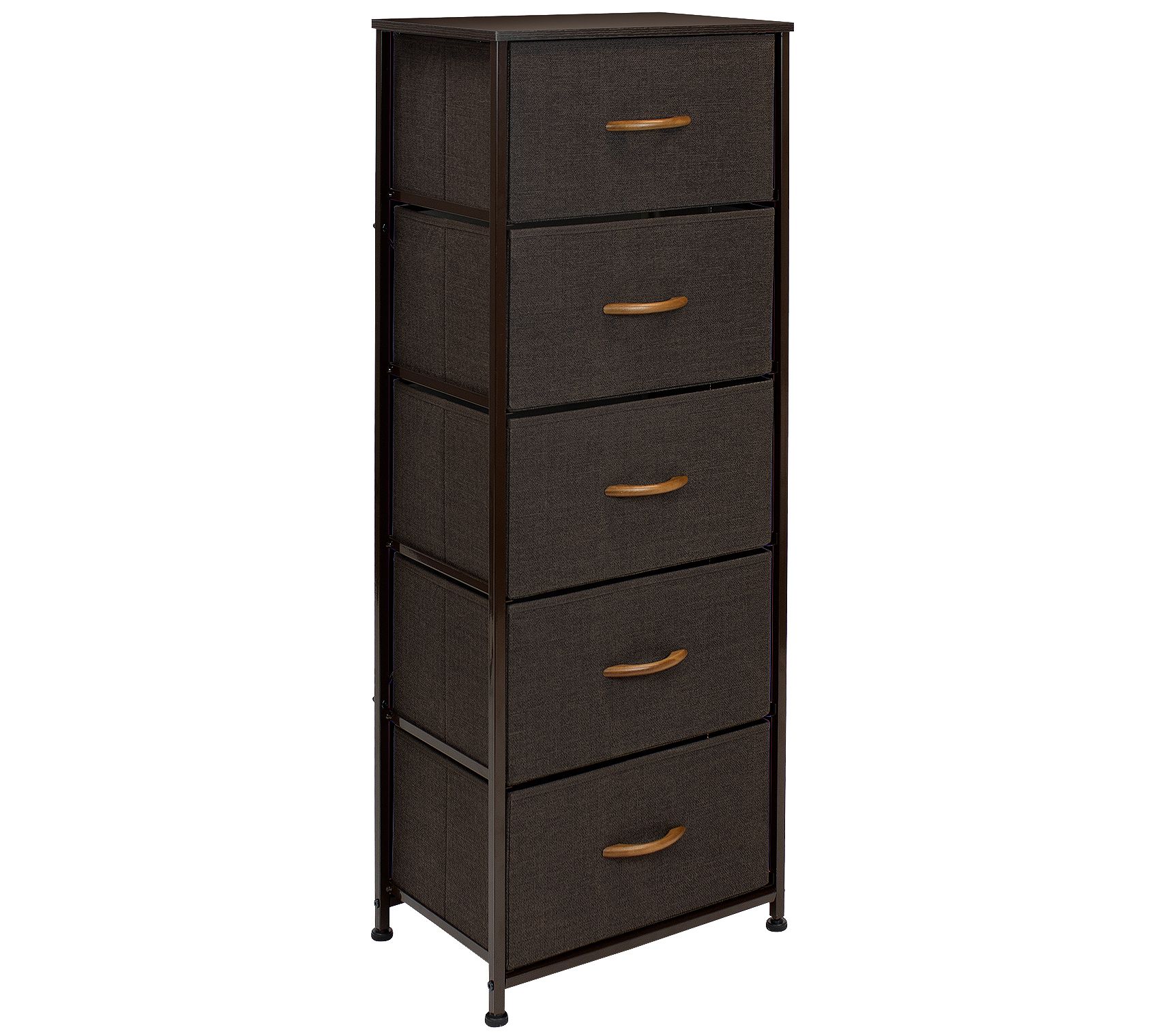 Sorbus Tall Dresser with 5 Drawers