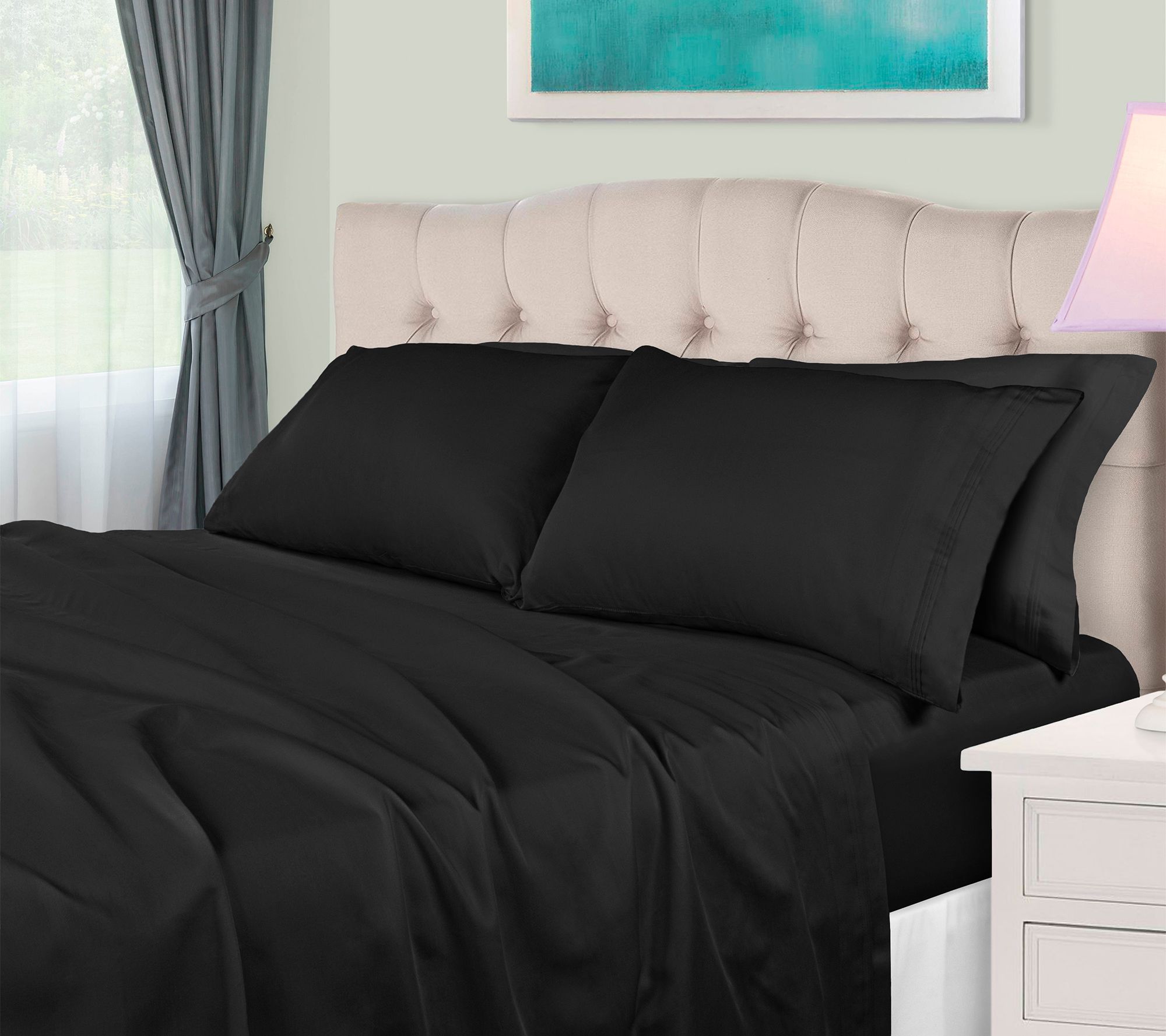 Superior 650TC Egyptian Cotton Deep Pocket Sheets Set,Twin XL