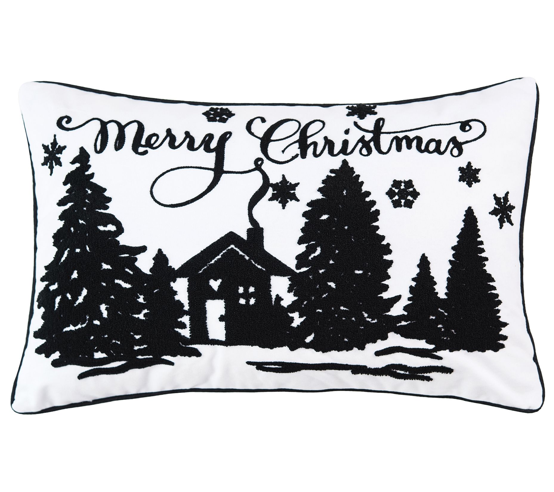 C&F Home Merry Christmas 14" x 22" Tufted Throw Pillow