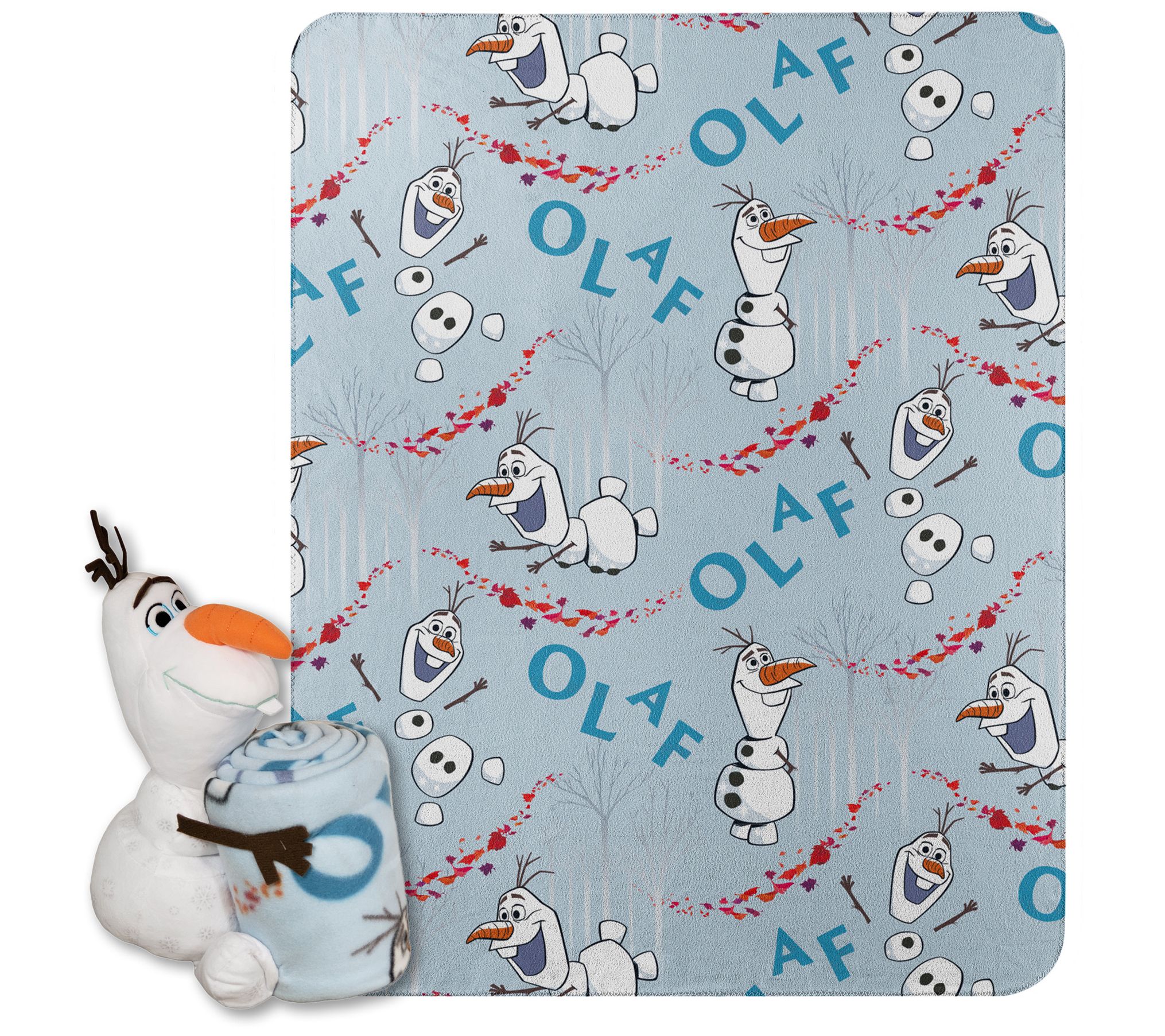 olaf throw pillow