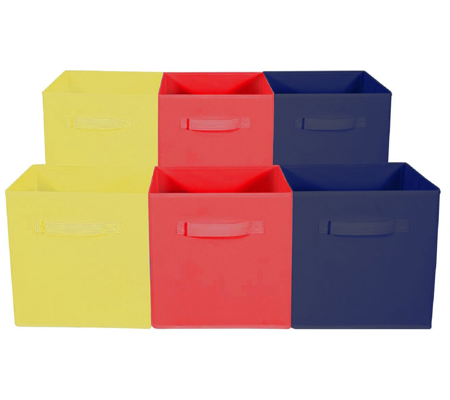 Sorbus 6-Pack Foldable Storage Cube Basket Binet