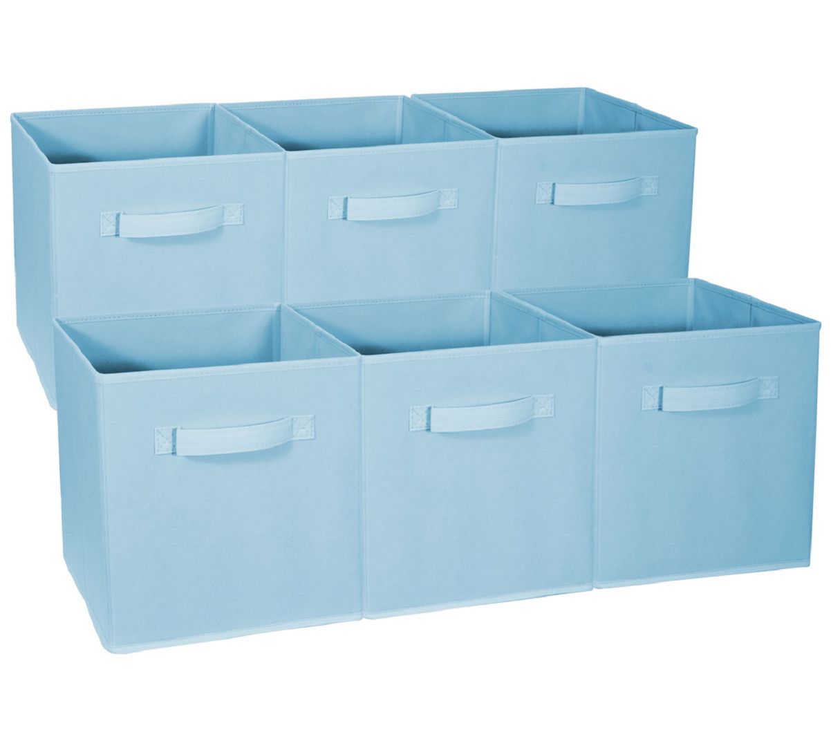 Sorbus 6-Pack Foldable Storage Cube Basket Binet