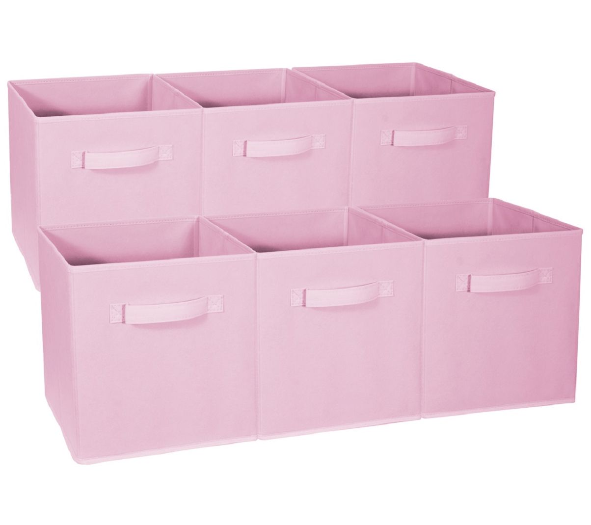 Sorbus 6-Pack Foldable Storage Cube Basket Binet