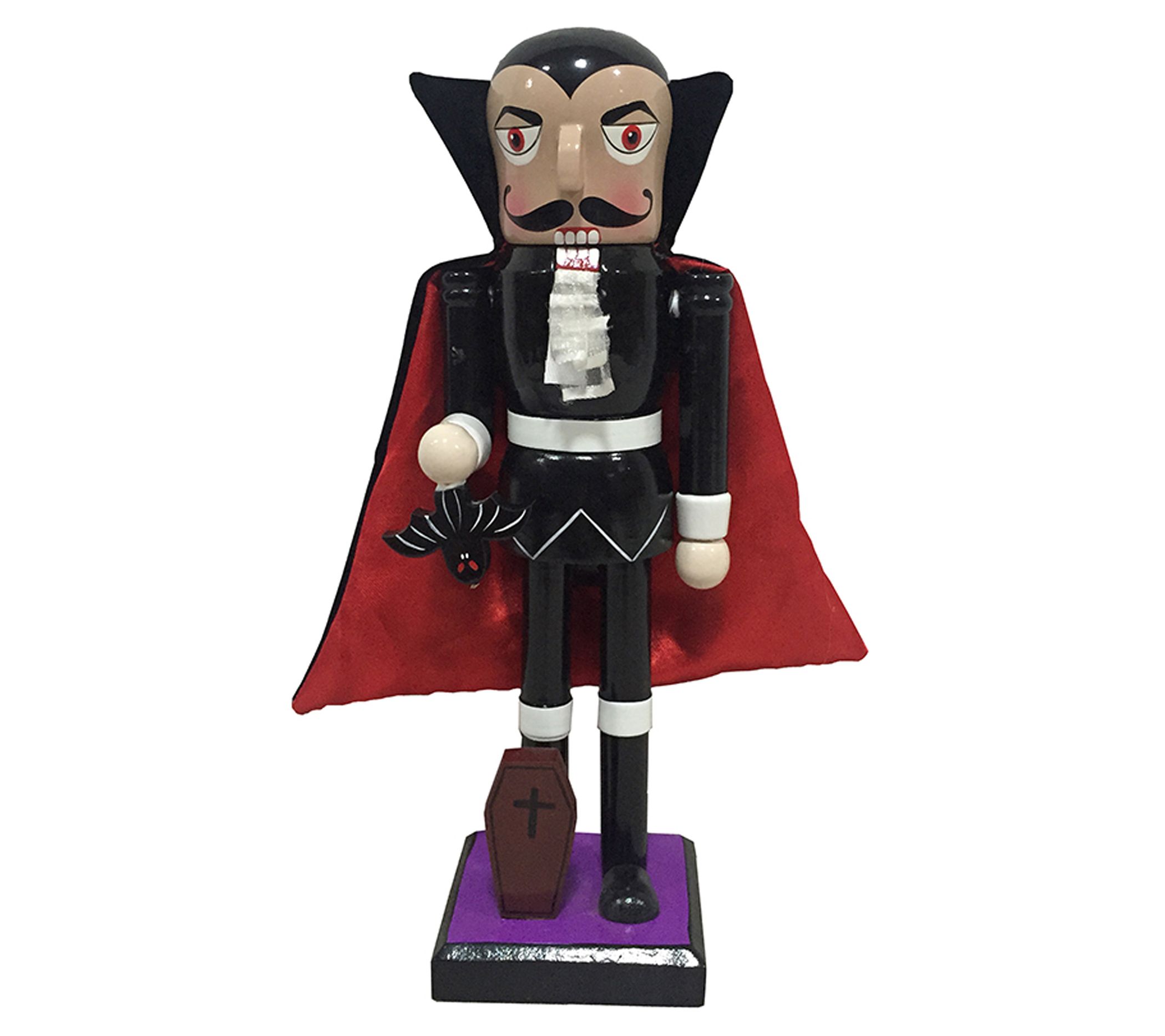 Santa's Inc. 10" Dracula Nutcracker