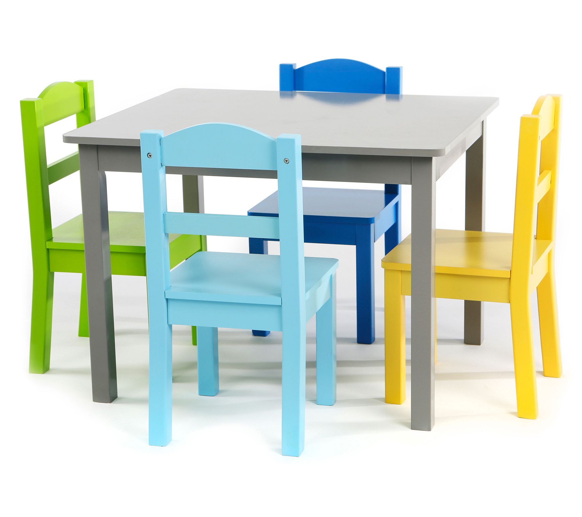 Melissa & Doug Wooden Round Table & Chairs Set