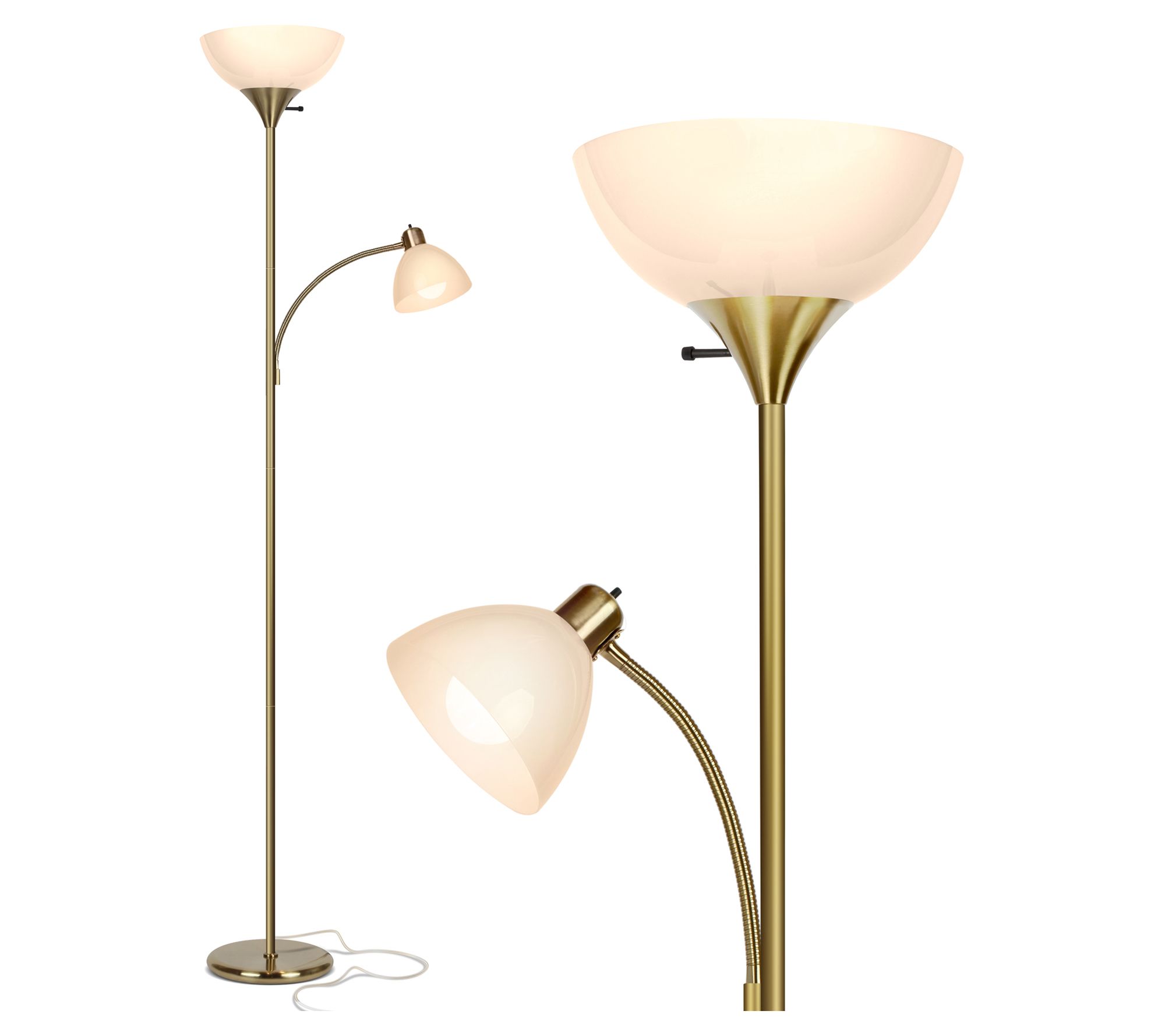 Brightech Sky Dome Plus 72"H LED Uplight Torchiere Floor Lamp