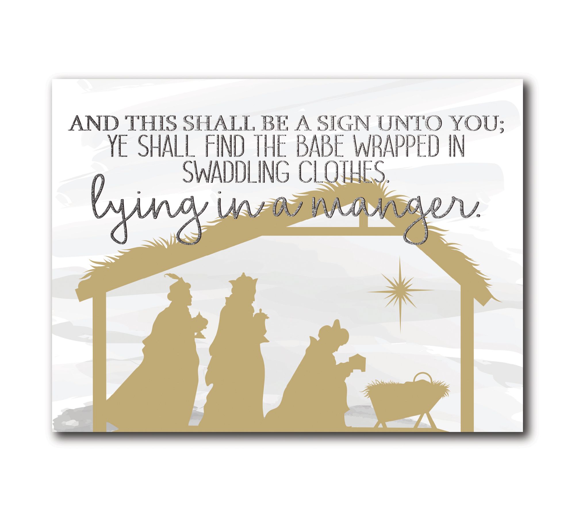 Courtside Market And This Shall Be 16x20 Canvas  Wall Art