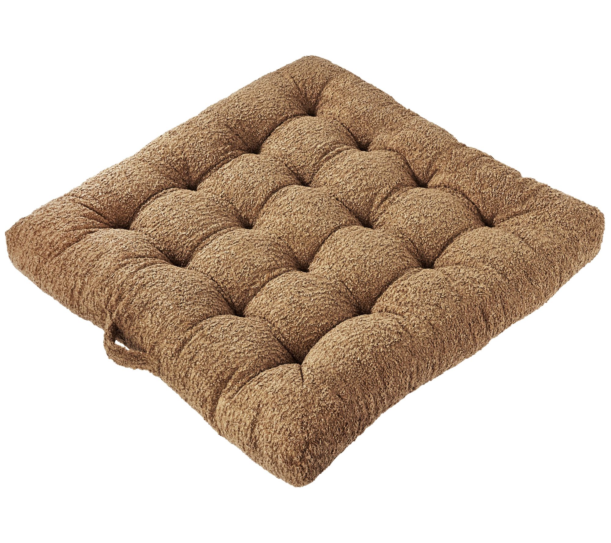 Sorra Home Indoor Cozy Tufted 40" Square FloorPillow Single
