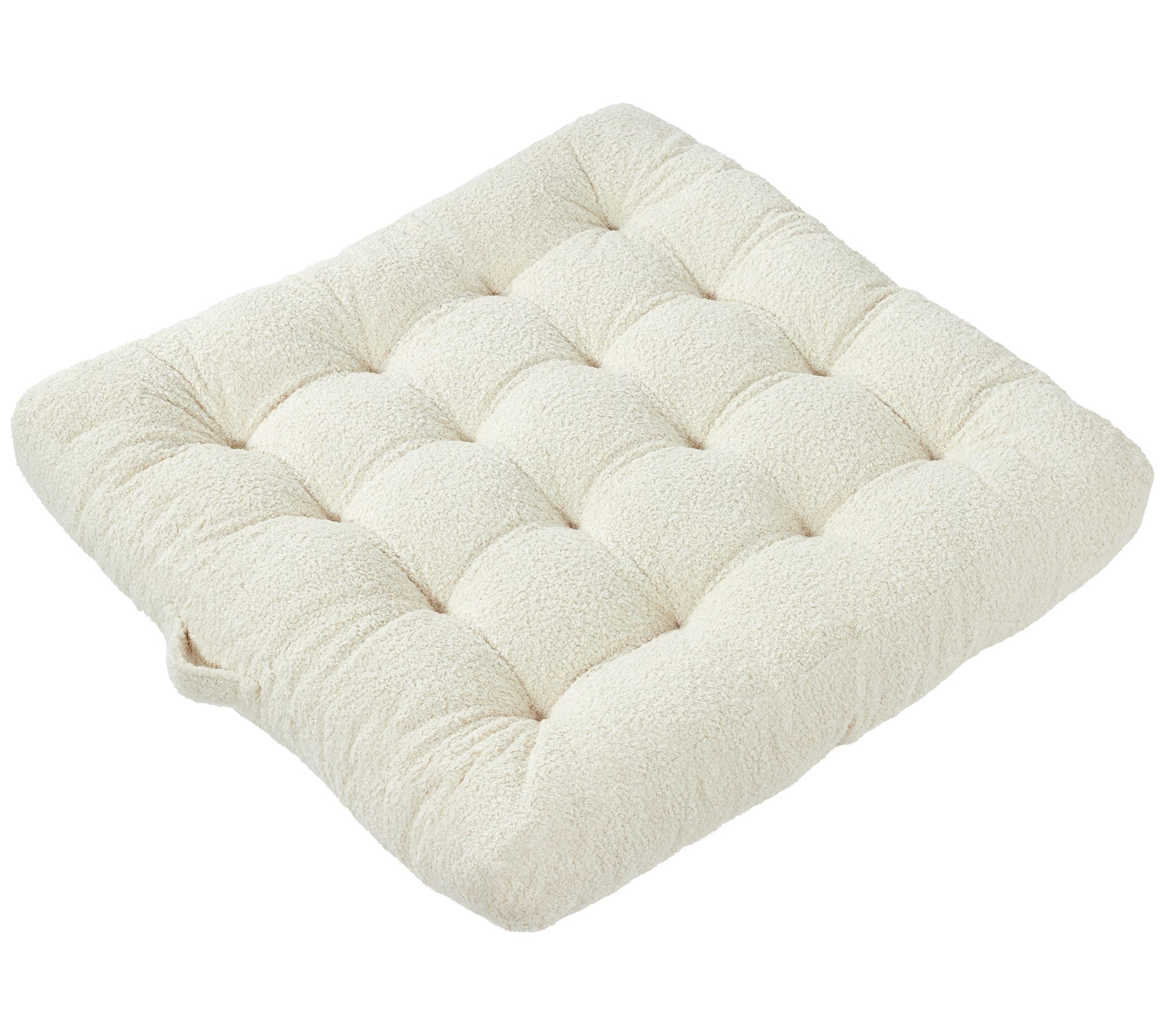 Sorra Home Indoor Cozy Tufted 40" Square FloorPillow Single