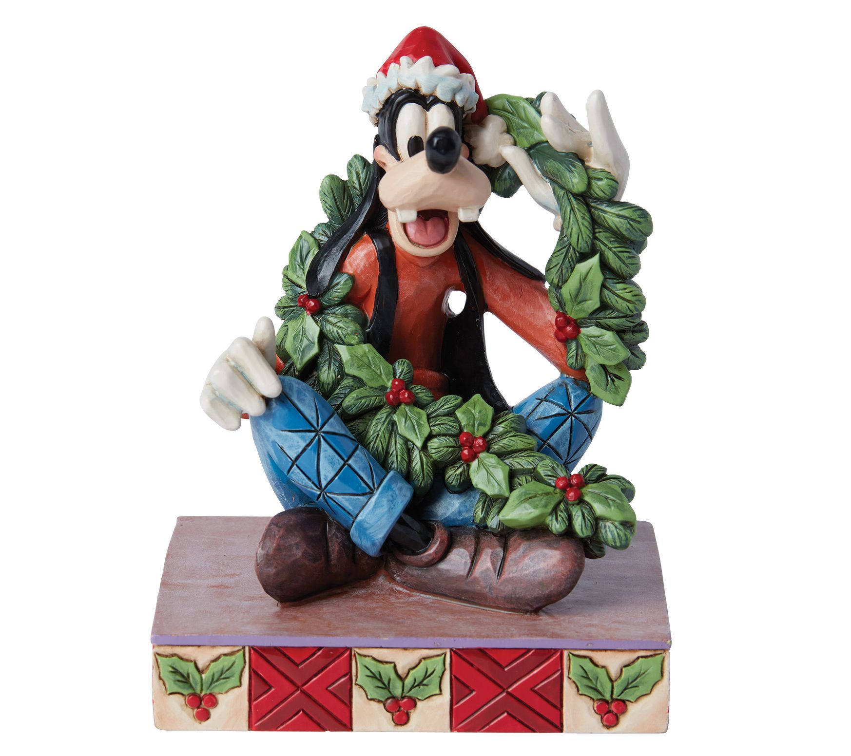 Disney Traditions Goofy Christmas Holiday Figurine