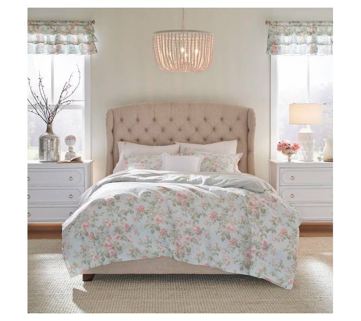 Laura Ashley Ma delynn - Blue T win Duvet Cover Set