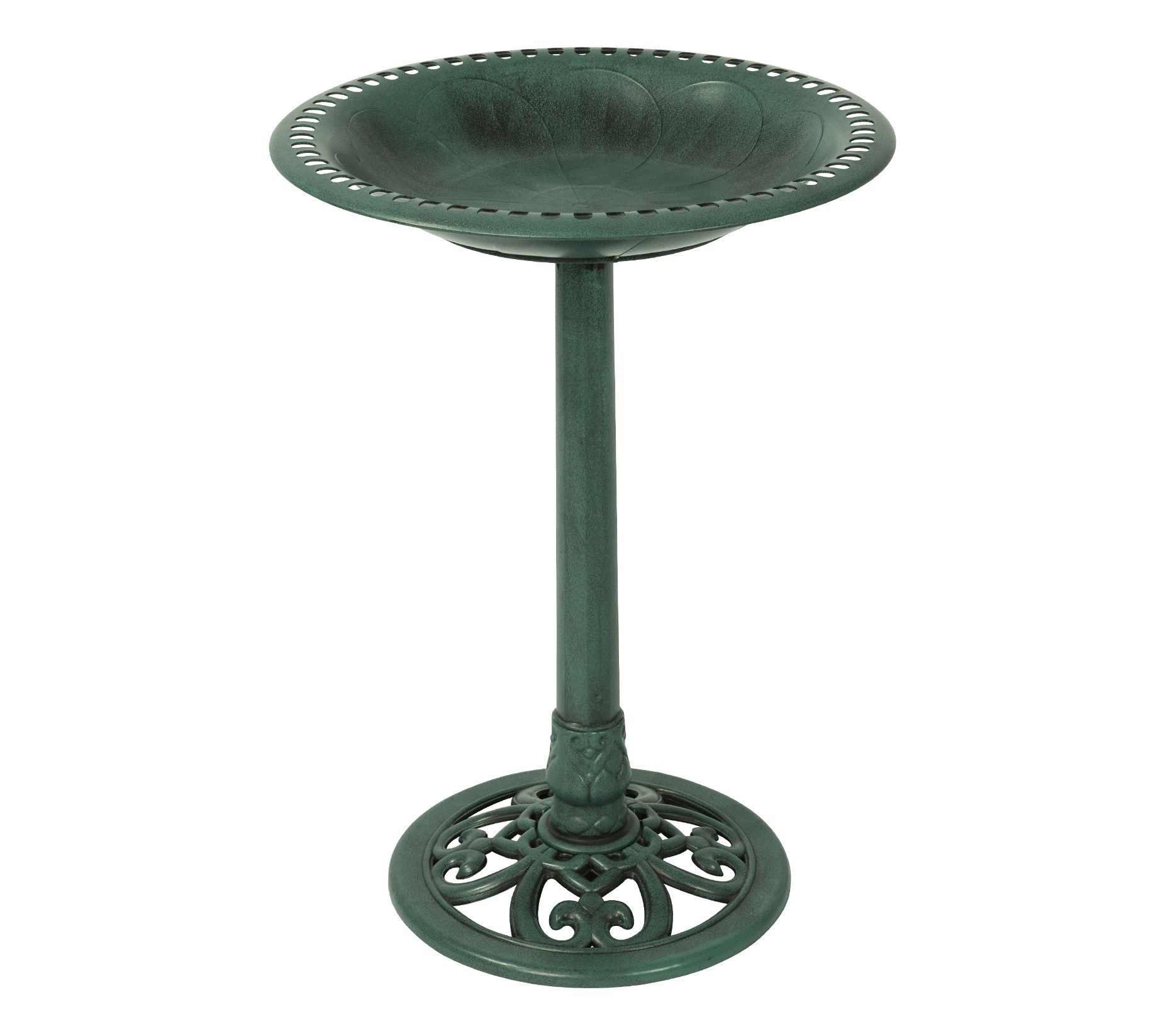 Backyard Expressions 27 Inch Resin Garden BirdBath