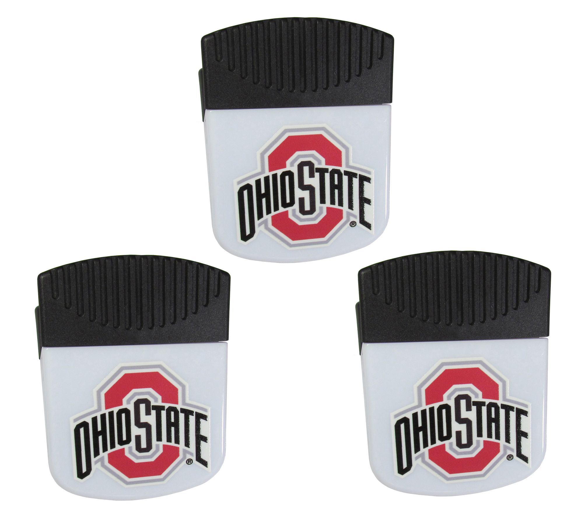 Siskiyou Sports College 3pk Chip Clip Magnets