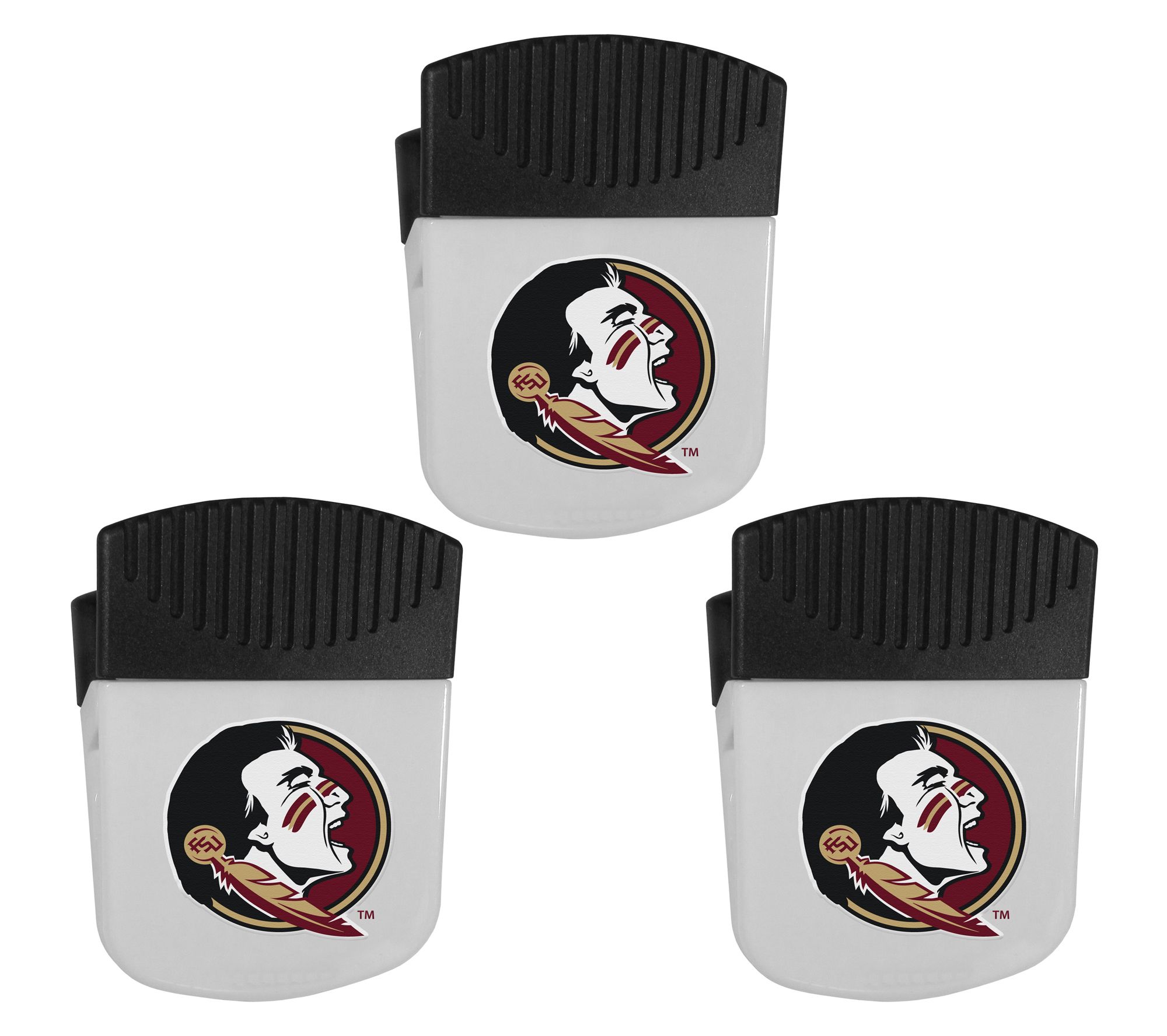 Siskiyou Sports College 3pk Chip Clip Magnets