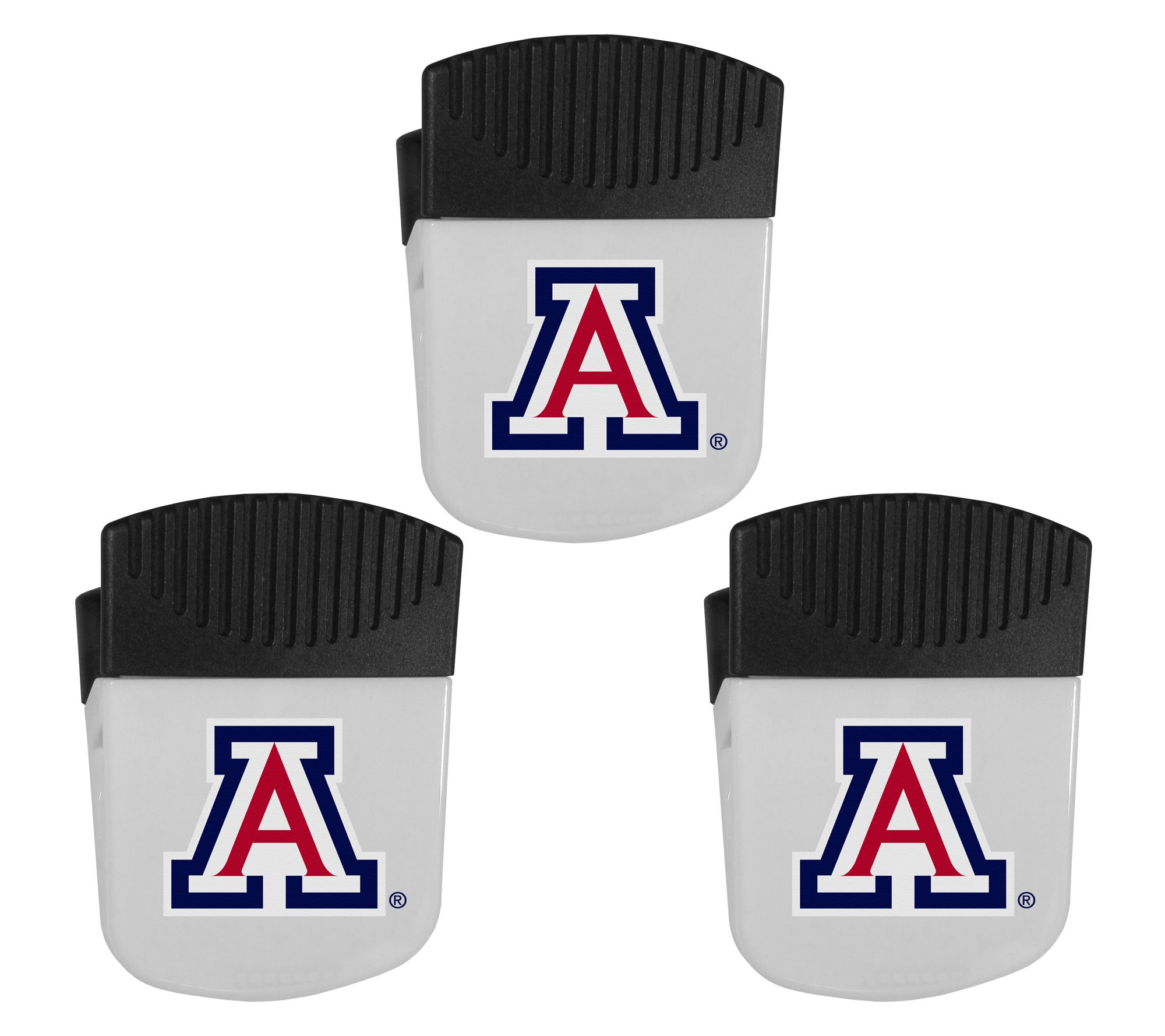 Siskiyou Sports College 3pk Chip Clip Magnets