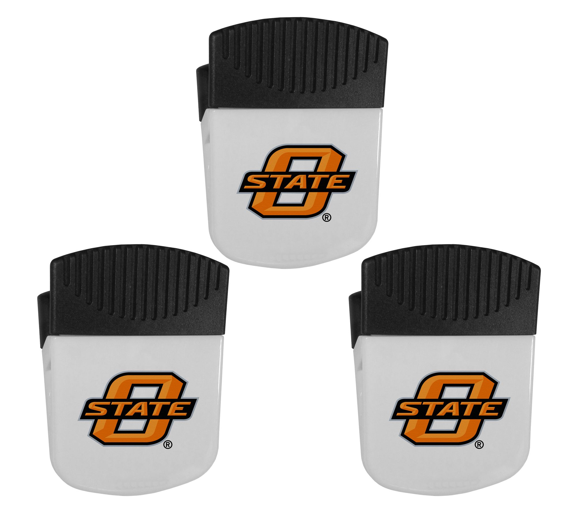 Siskiyou Sports College 3pk Chip Clip Magnets