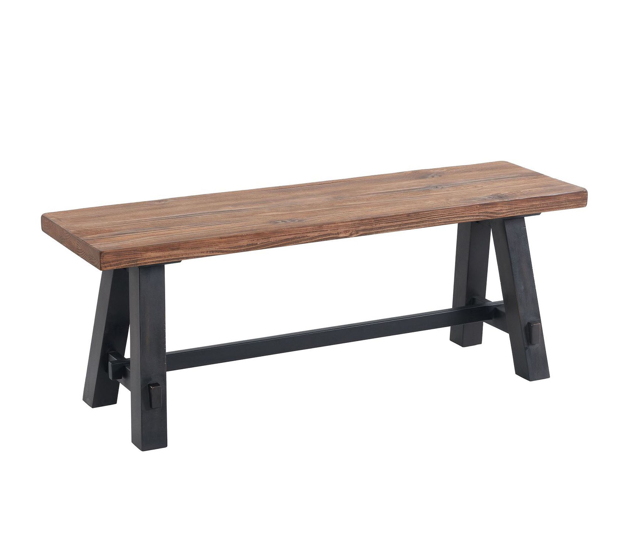Alaterre Furniture Adam 48" Solid Wood EntrywayBench