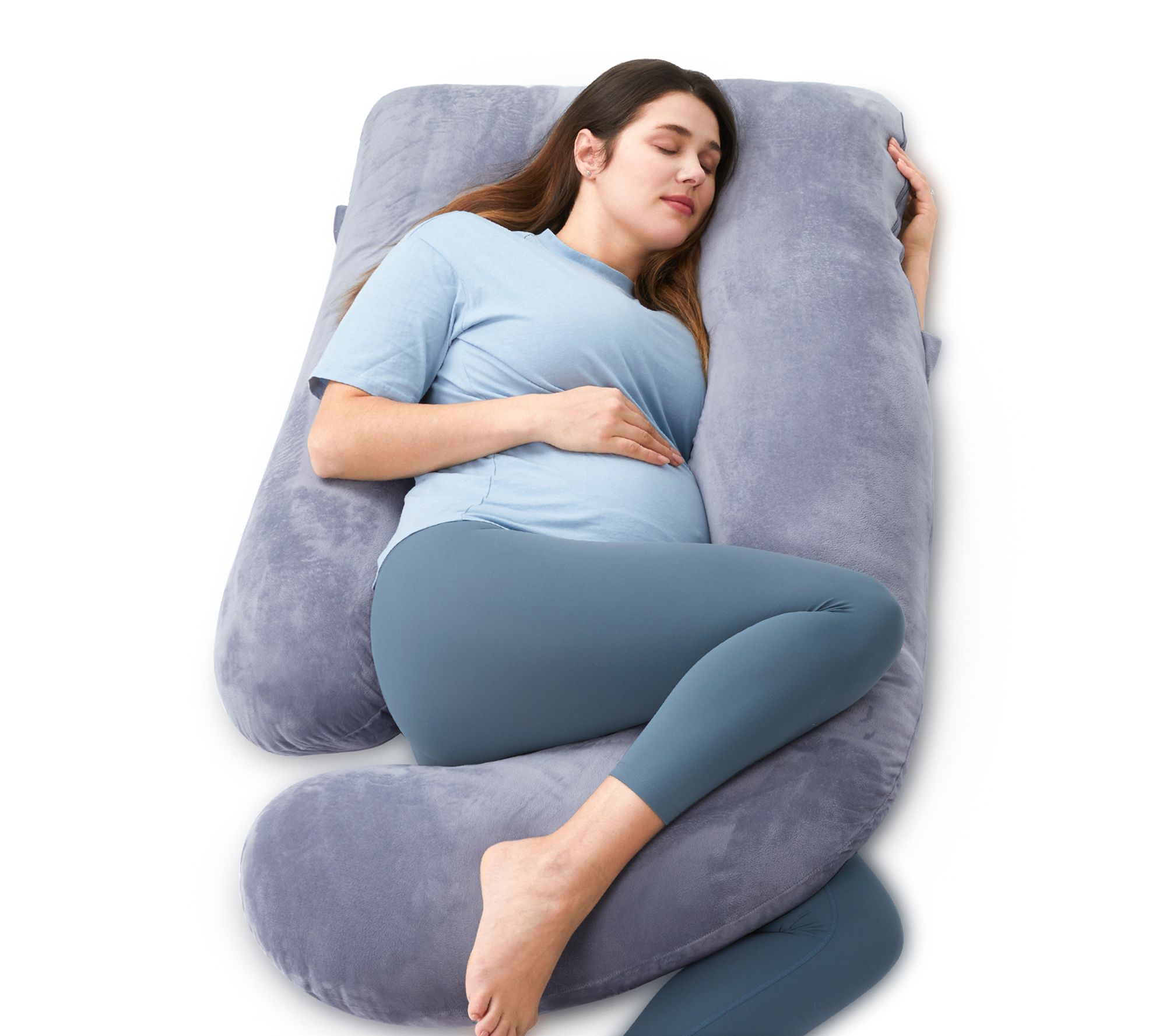 Momcozy Huggable U Shaped Pregnancy Pillow