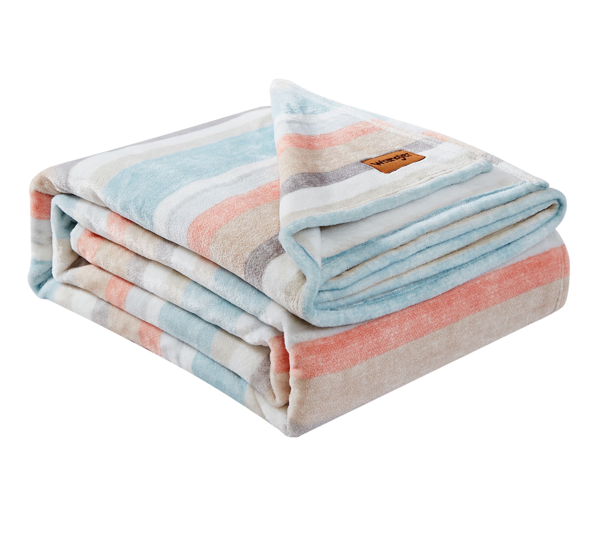 Wrangler Glen Canyon Stripe Plush-Fleece King Blanket