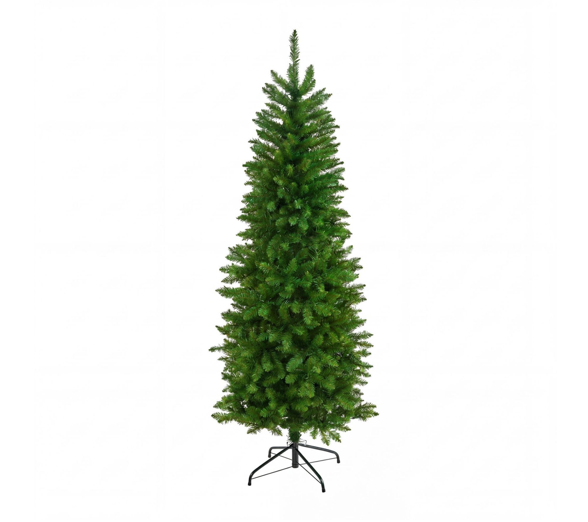 6-ft Slim Green Mountain Pine Tree by Nearly Natural