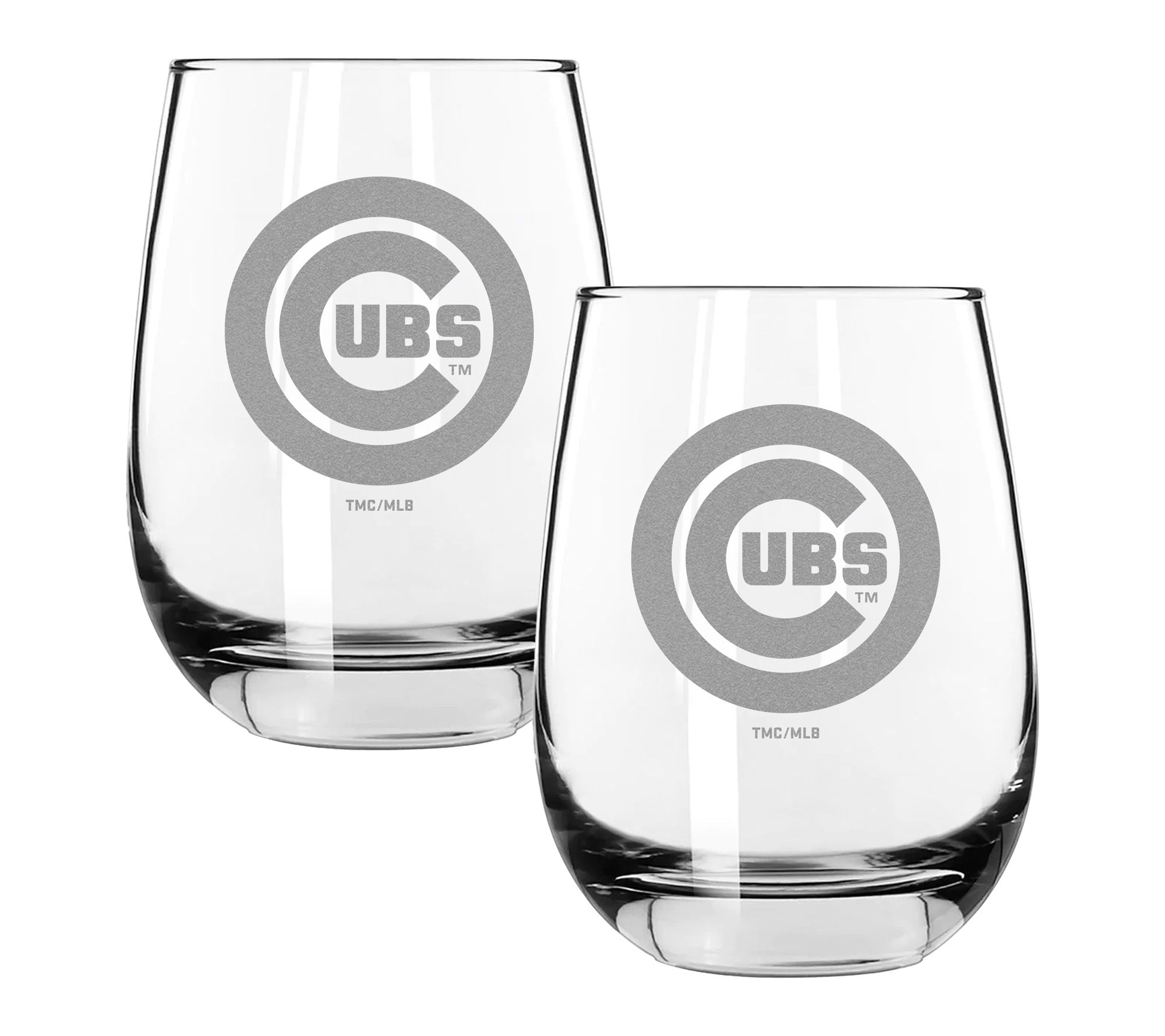 Memory Company MLB 2 Pack 15 oz Wine Glass